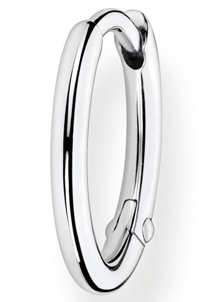 THOMAS SABO Single-Creole Classic gold, Classic silber