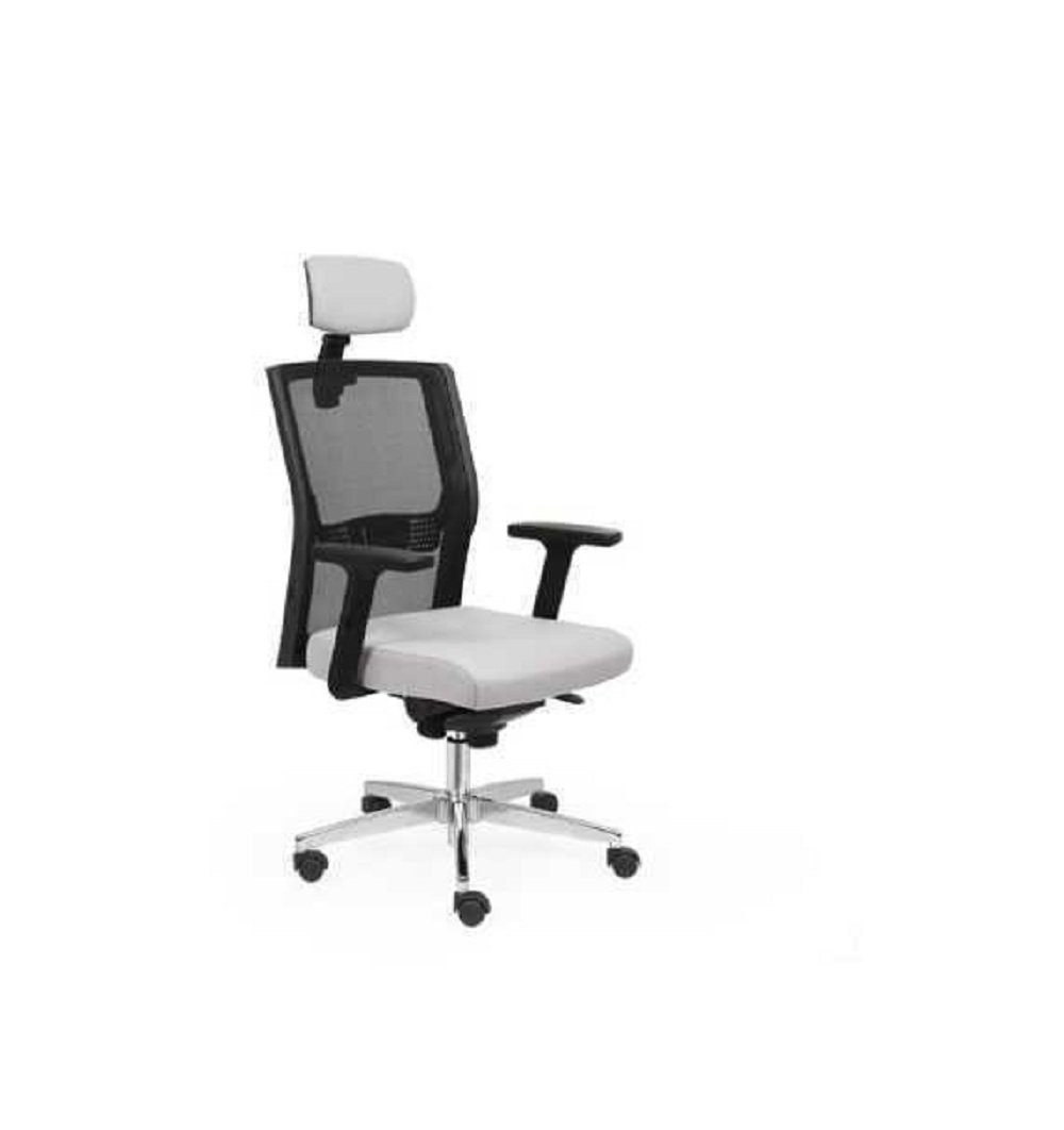 JVmoebel Bürostuhl Bürostühle Grau Schreibtischstuhl Drehstuhl Chefsessel Mesh-Design (1 St), Made in Europa