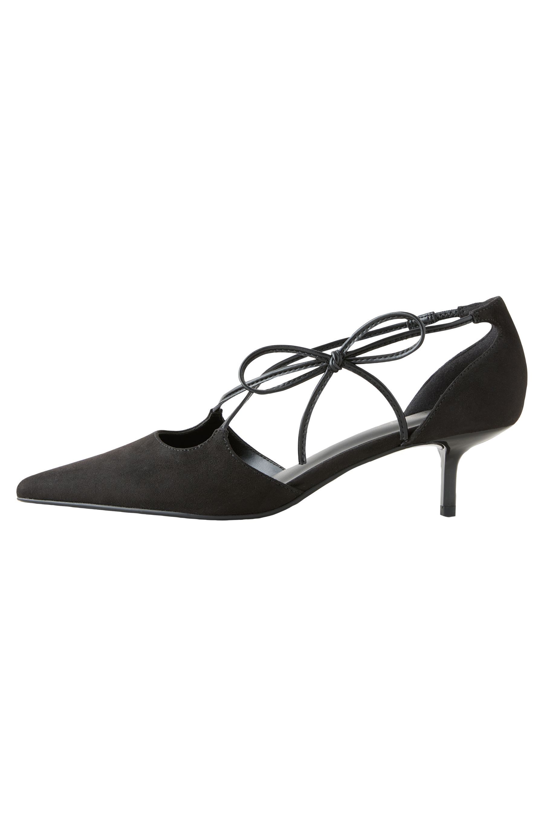 Next Forever Comfort® Spitze Absatzschuhe mit Schleife High-Heel-Sandalette (1-tlg)