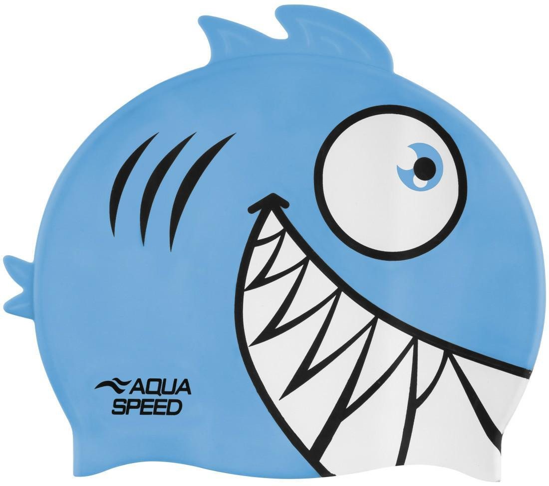 Aqua Speed Badekappe Bademütze für Kinder Flexibel, wasserdicht & mit Tiermotiv (Wasserdicht & elastisch – Schutz für Haare beim Schwimmen & Tauchen), Leicht & elastisch – perfekter Tragekomfort für kleine Wasserratten