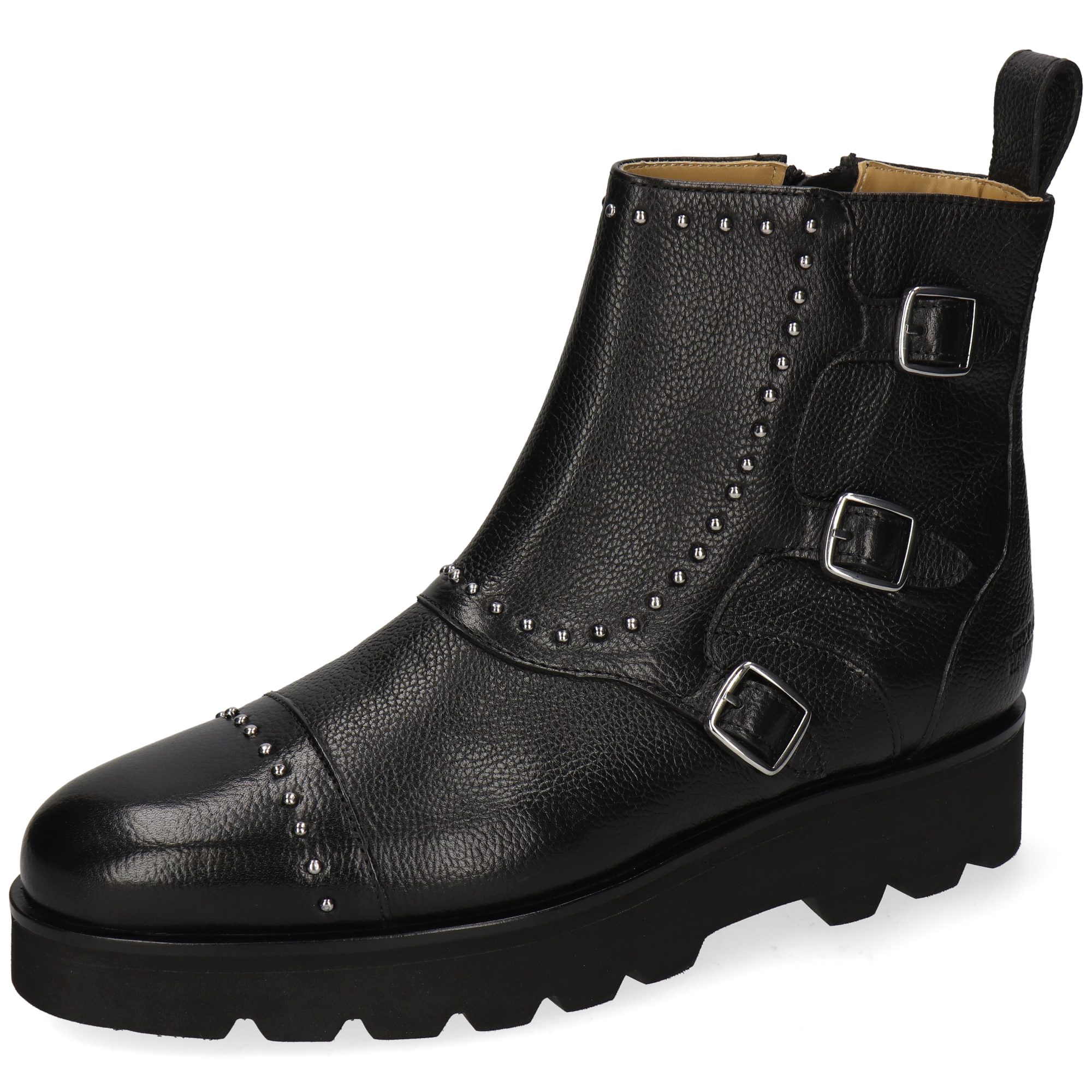 Melvin & Hamilton Susan 45 Leder- für Stiefelette Echtes Leder, Vegetabile Gerbung