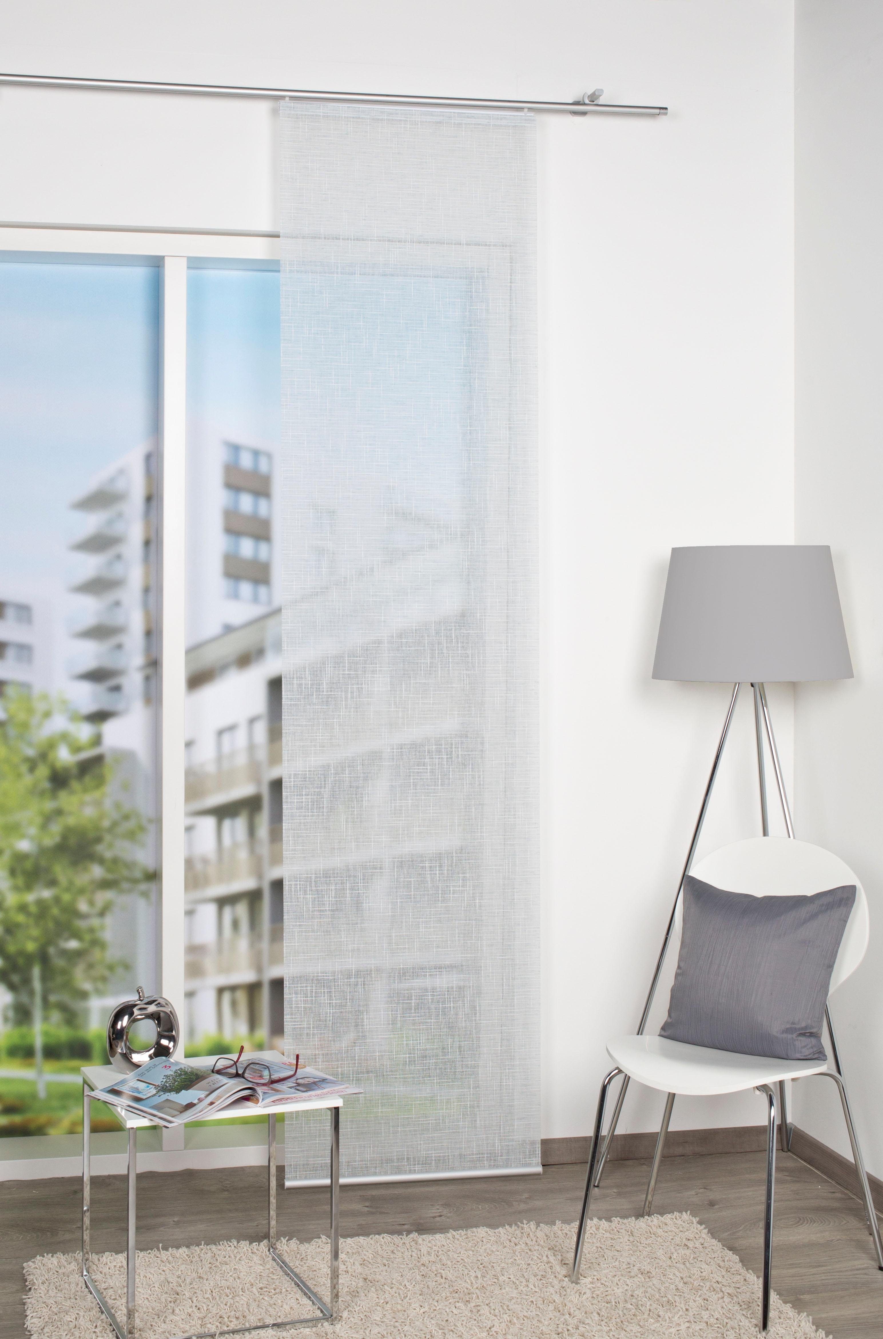 HOME WOHNIDEEN Schiebegardine Uni, Paneelwagen (1 günstig online kaufen