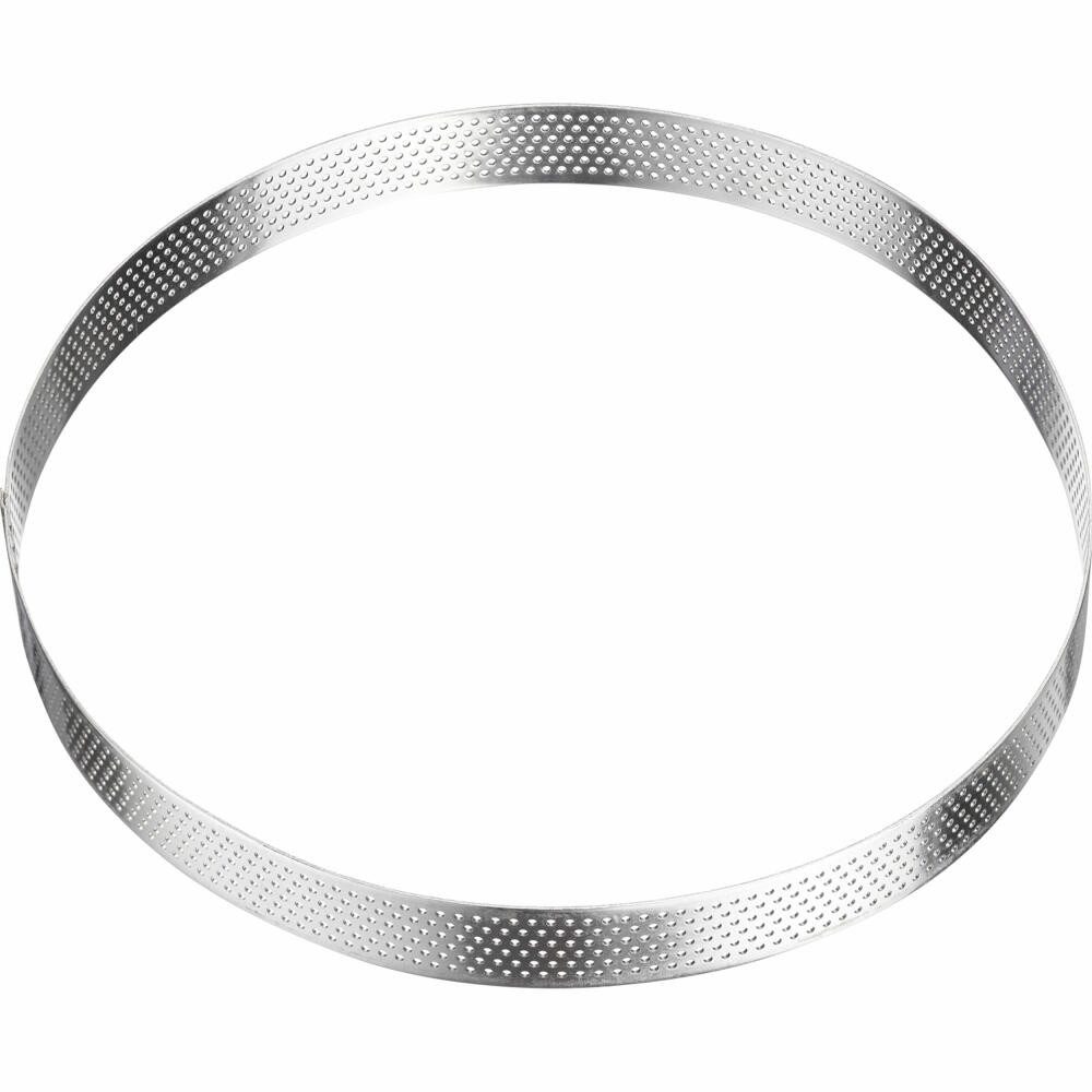 WESTMARK Tarteform Tarte-Rahmen – Perfekte Tarte- und Quicheformen, Ø 20 cm, gleichmäßige Wärmeverteilung, rostfreier Edelstahl, ofenfest