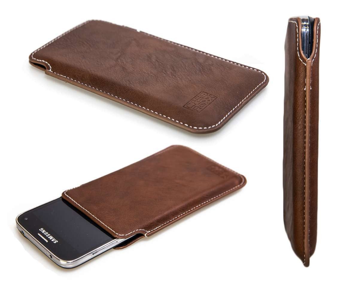 caseroxx Handytasche Handy-Etui für Samsung Galaxy S5 Mini (Einzelartikel, 1-tlg., Business-Line Etui), Kreditkartenfächer (siehe Bilder)