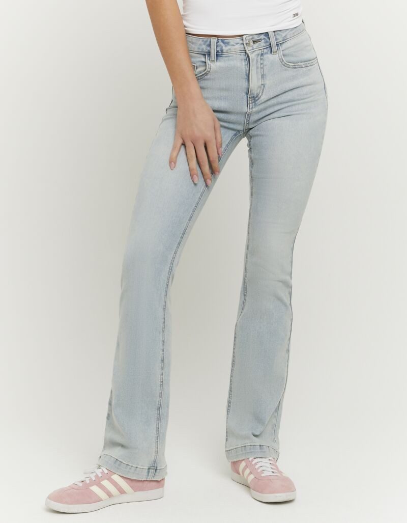 Tally Weijl Bootcut-Jeans SPADEBOOTY Baumwollmischung, Mid Waist günstig online kaufen