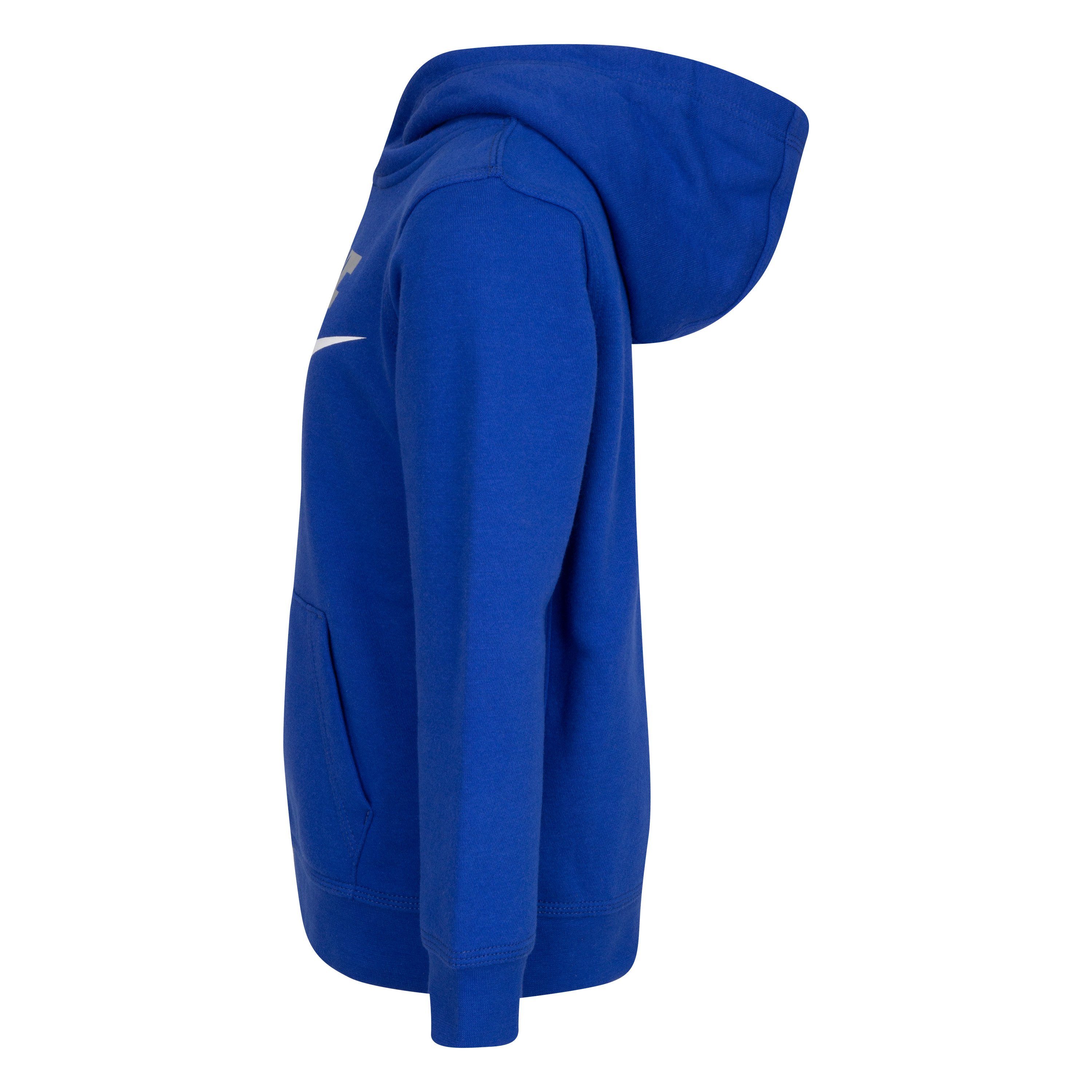 Sportswear Kapuzensweatshirt Kinder blau Nike für HBR PO - CLUB