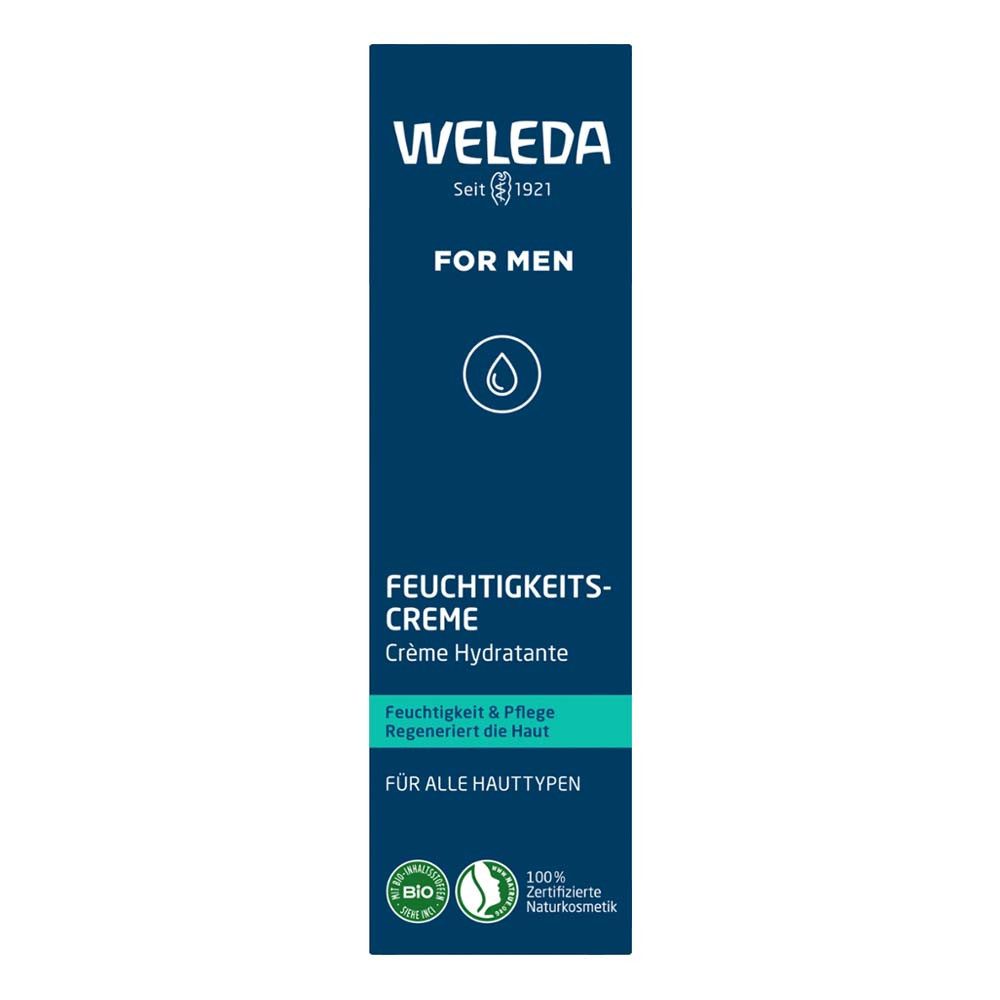 WELEDA Gesichtspflege For Men - Feuchtigkeitscreme 30ml 2er Pack