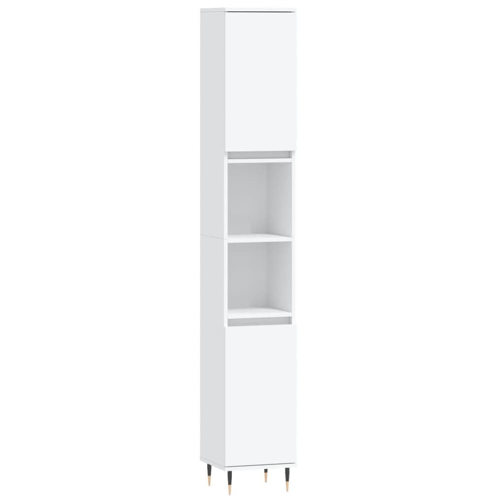 vidaXL Hochschrank Badschrank Weiß 30x30x190 cm günstig online kaufen