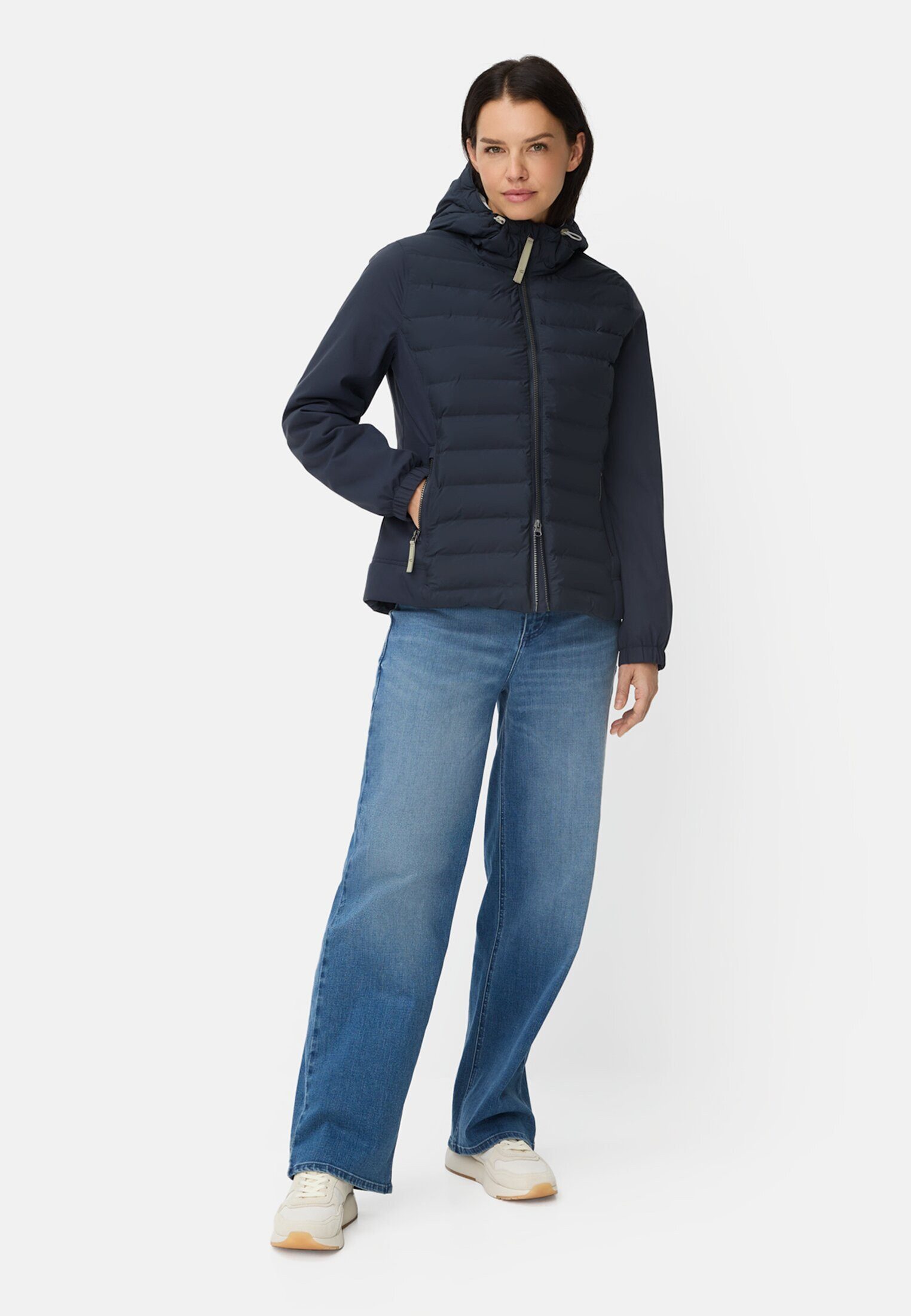camel active Funktionsjacke mit reflektierenden Details Langarm Reflektierende Details