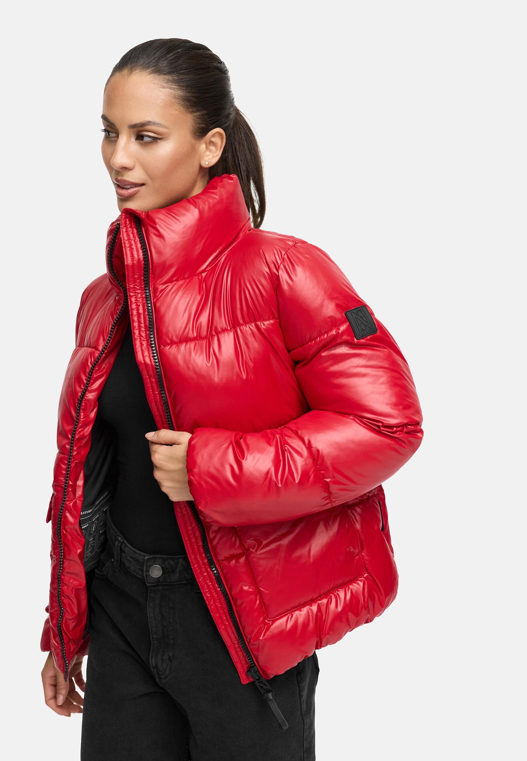 Navahoo Kurzjacke Eispracht 14 Kurze gesteppte Damen Winterjacke