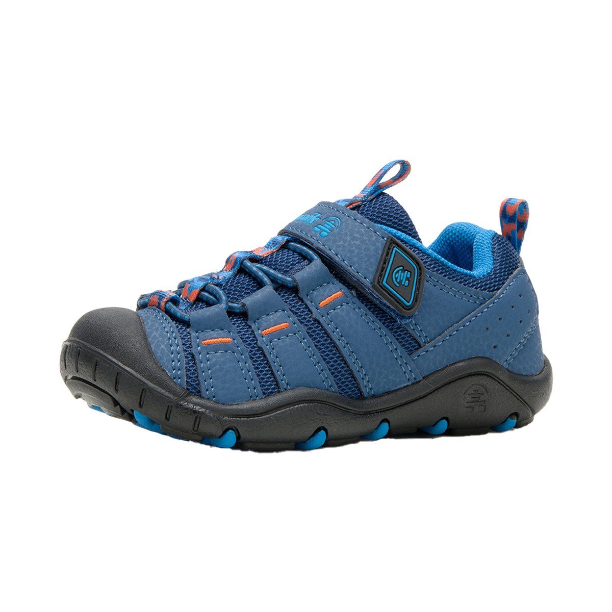 Jungen an Ferse Zuglasche RAPIDS der blau Kamik Sneaker