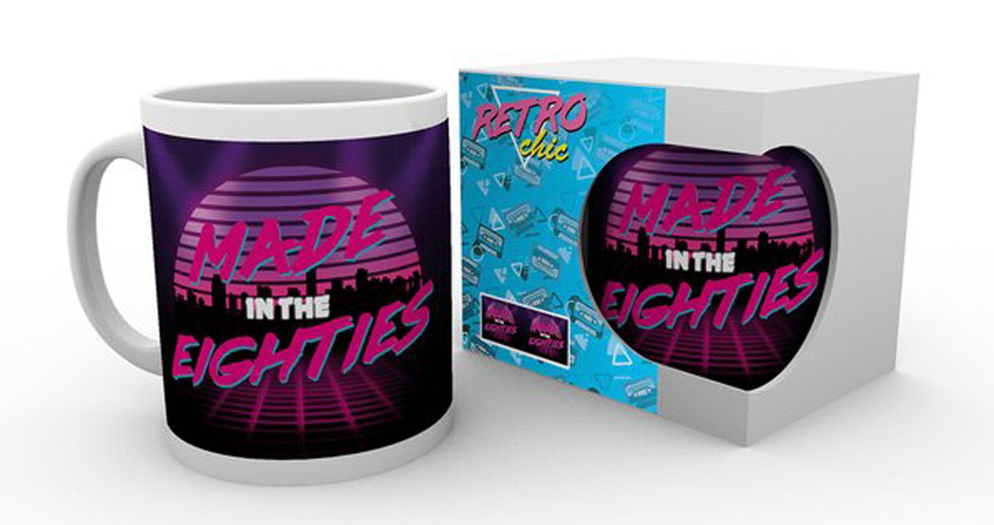Tasse Retro - Lizenz Tassen - Chic - Made in the 80s