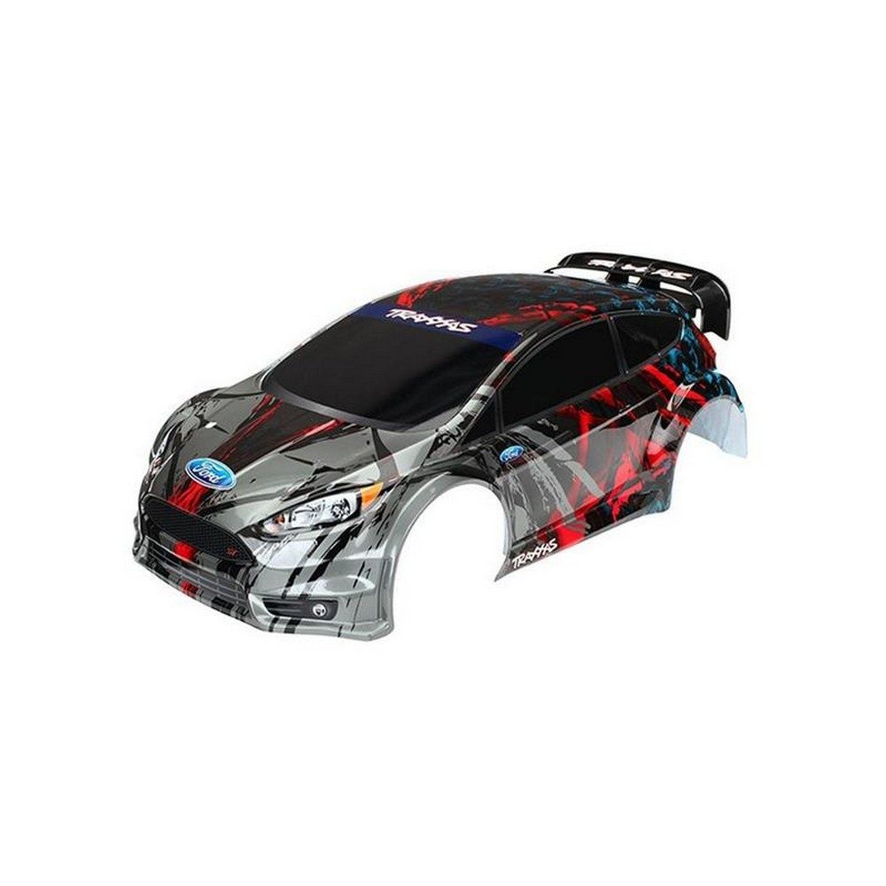 Modellbausatz 7416 Karosserie Ford Fiesta ST Rally, lackiert + Decals