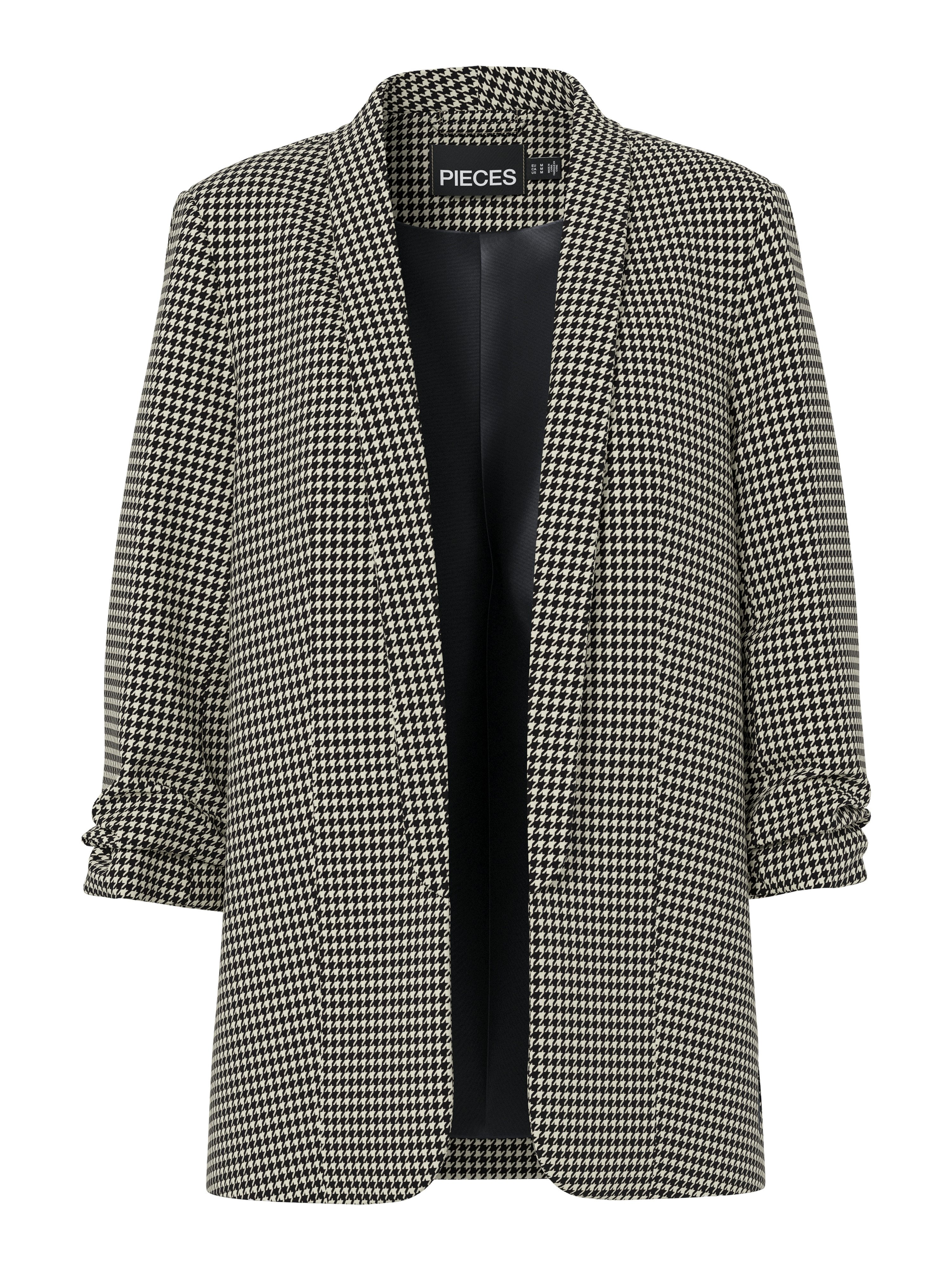 pieces Blusenblazer PCBOSELLA 3/4 PRINTED BLAZER NOOS mit 3/4 Ärmel günstig online kaufen