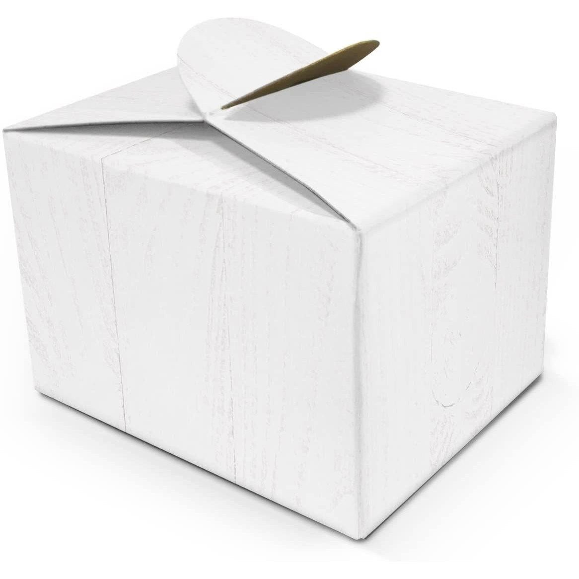 Logbuch-Verlag Geschenkbox 100 kleine WEISSE Geschenkschachtel Geschenkkarton Geschenk-box