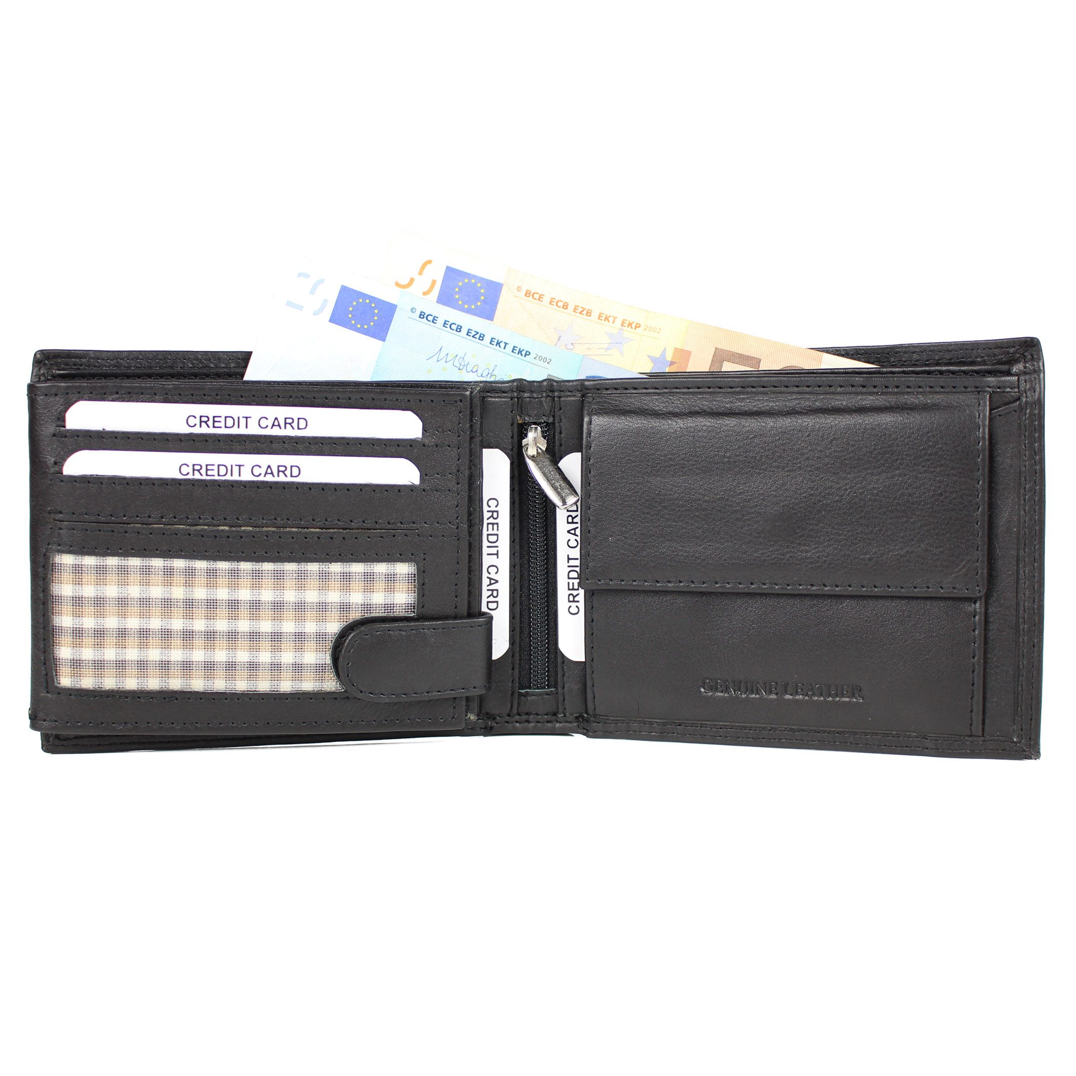 ALMADIH Brieftasche Leder P2Q Portemonnaie RFID günstig online kaufen