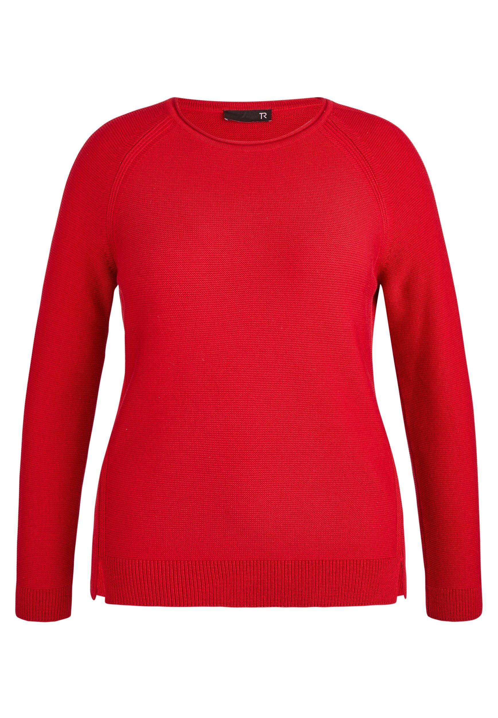Sweatshirt Pullover Rundhals 1/1 Arm
