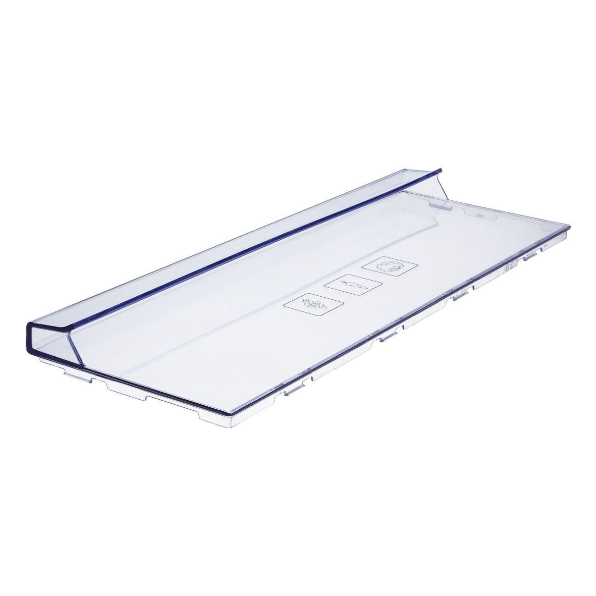 easyPART Schublade wie Beko 4640590200 Schubladenblende für, Kühlschrank / Gefrierschrank