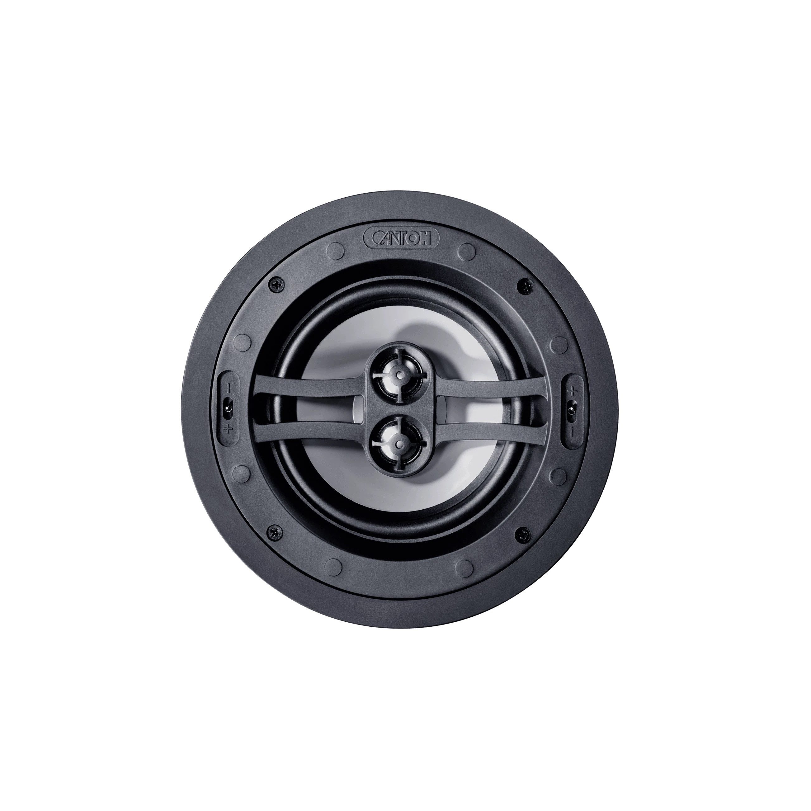 CANTON InCeilling 865 DT Premium Stereo Einbaulautsprecher 2-Wege Stereo (120 W, Dual-Hochtonsystem für Stereo-Wiedergabe)