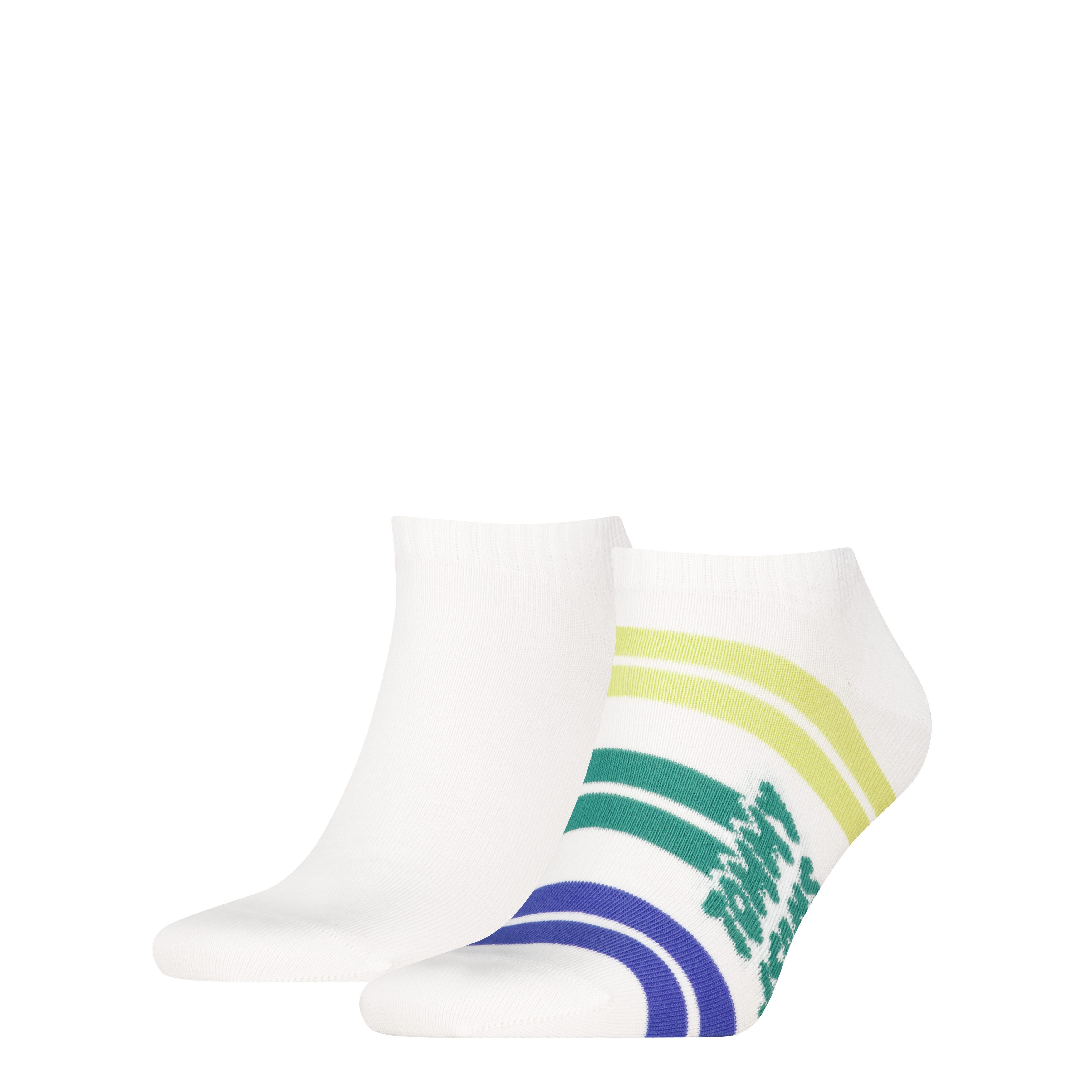 Tommy Hilfiger Sneakersocken TH UNI TJ SNEAKER 2P FUSHION TOMMY (2 Paar)