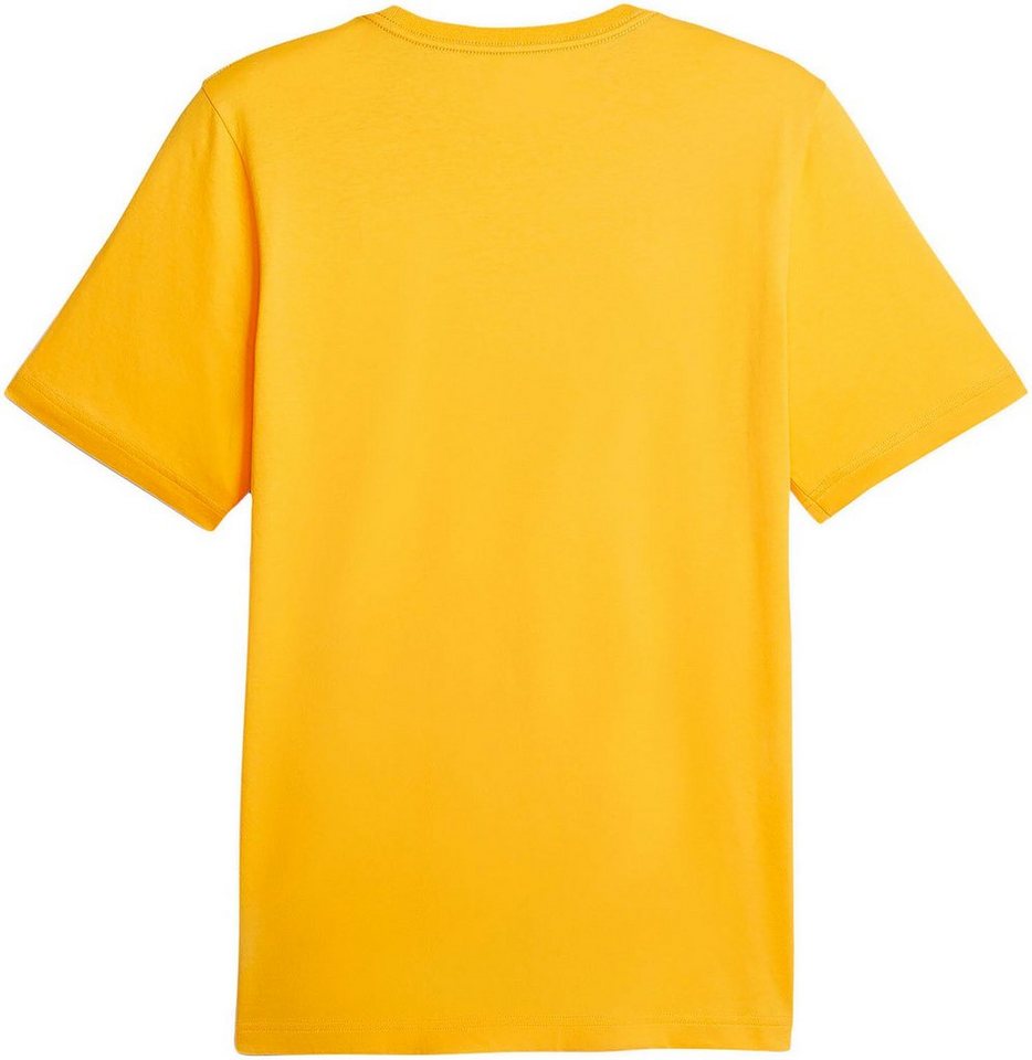 PUMA T-Shirt ESS LOGO TEE (S), Gerippter Rundhalsausschnitt