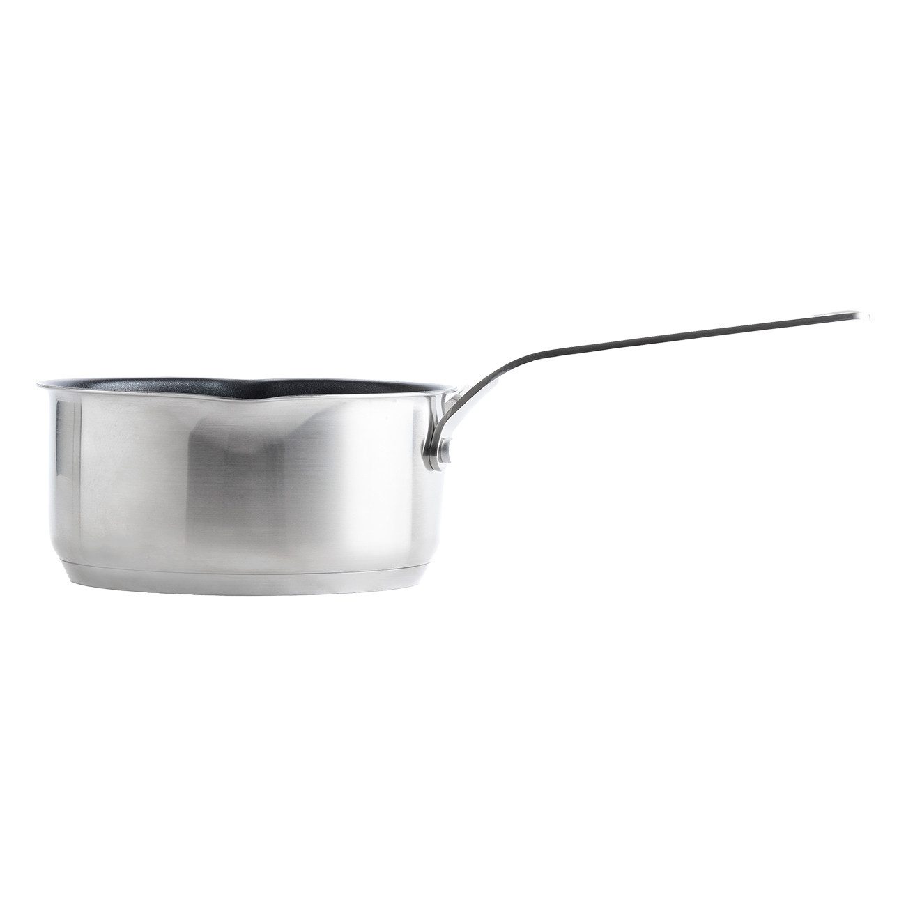 KitchenAid Kasserolle Stainless Steel (CC005738-001), Edelstahl, Kasserolle 16 cm, Edelstahl-Induktionsboden mit Aluminiumkern