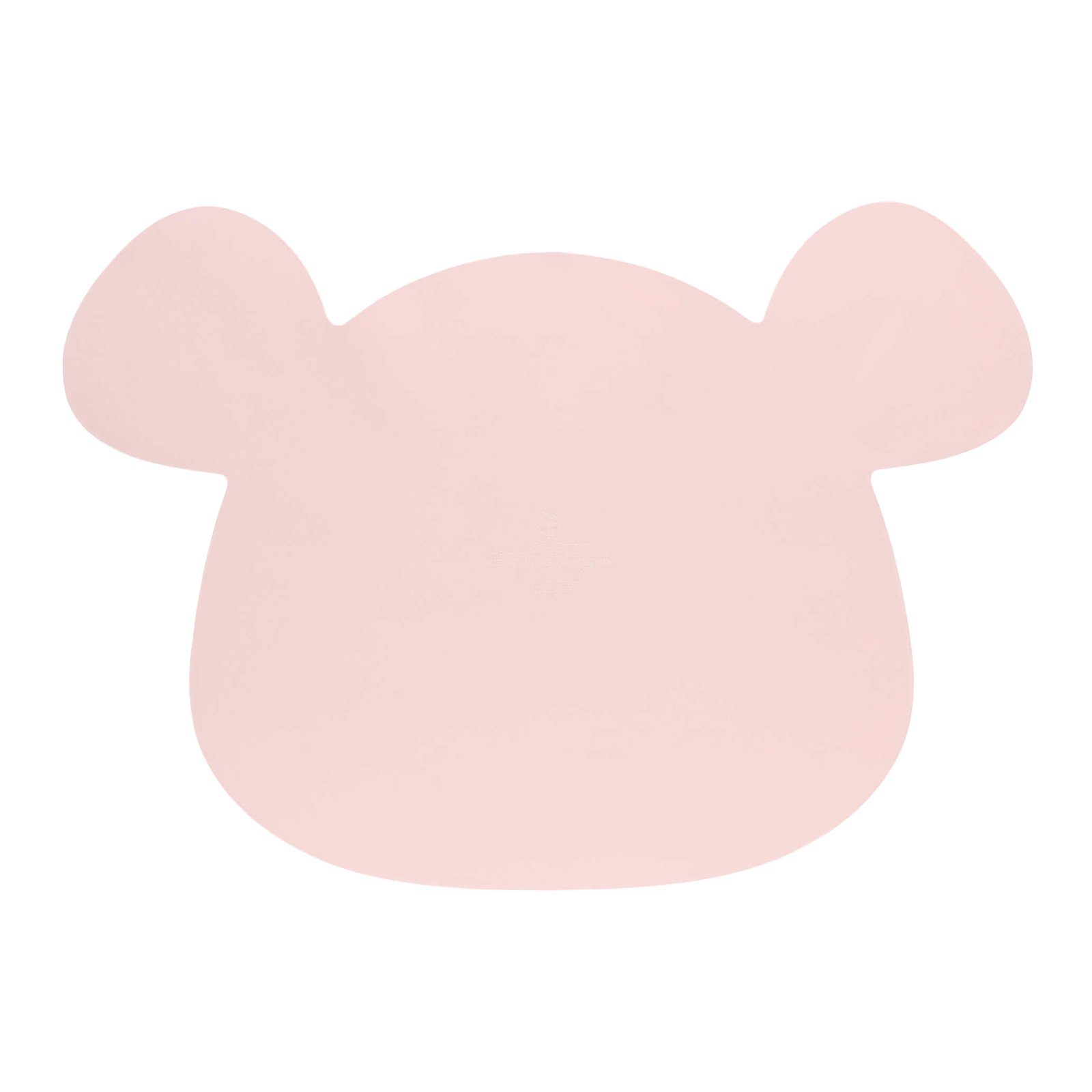 LÄSSIG Kindergeschirr-Set Little Chums (2-tlg), Material-Mix und Esslernteller rosa Mouse Platzset