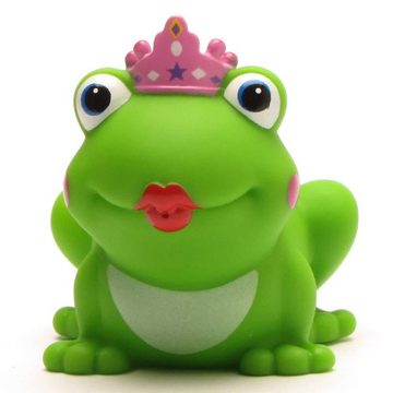 Duckshop Badespielzeug Froschkönigin mit pinkem Krönchen