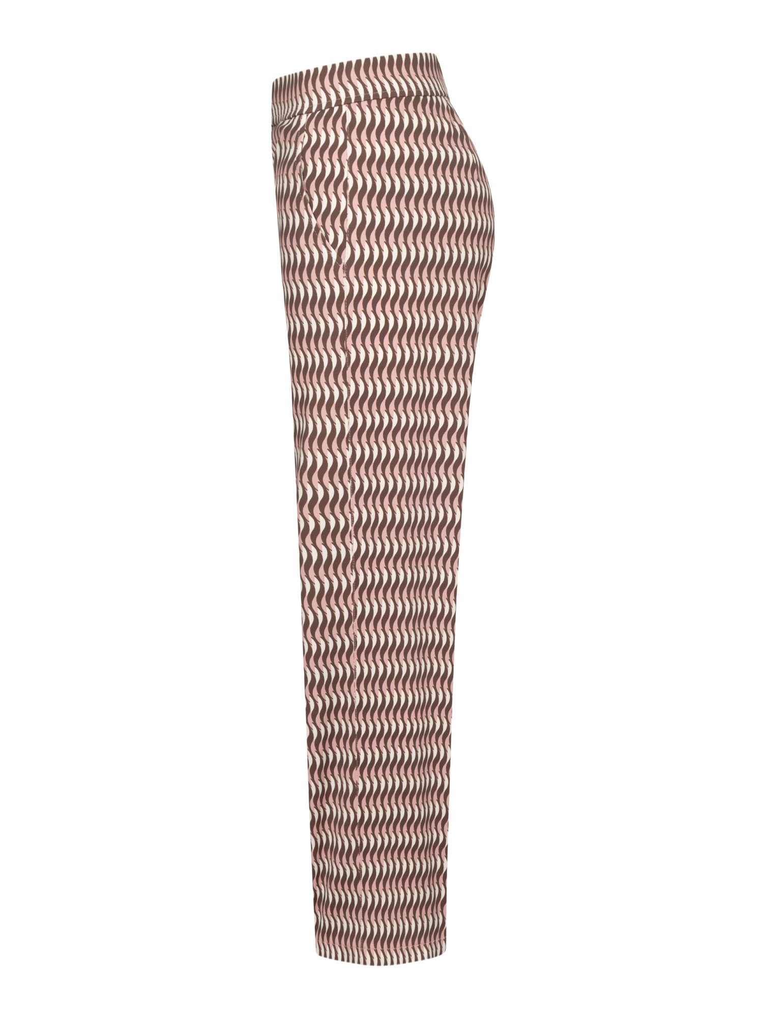 Raffaello Rossi Stoffhose bunt,Casual,Polyamid,Allover-Print,Gerade,Mittel