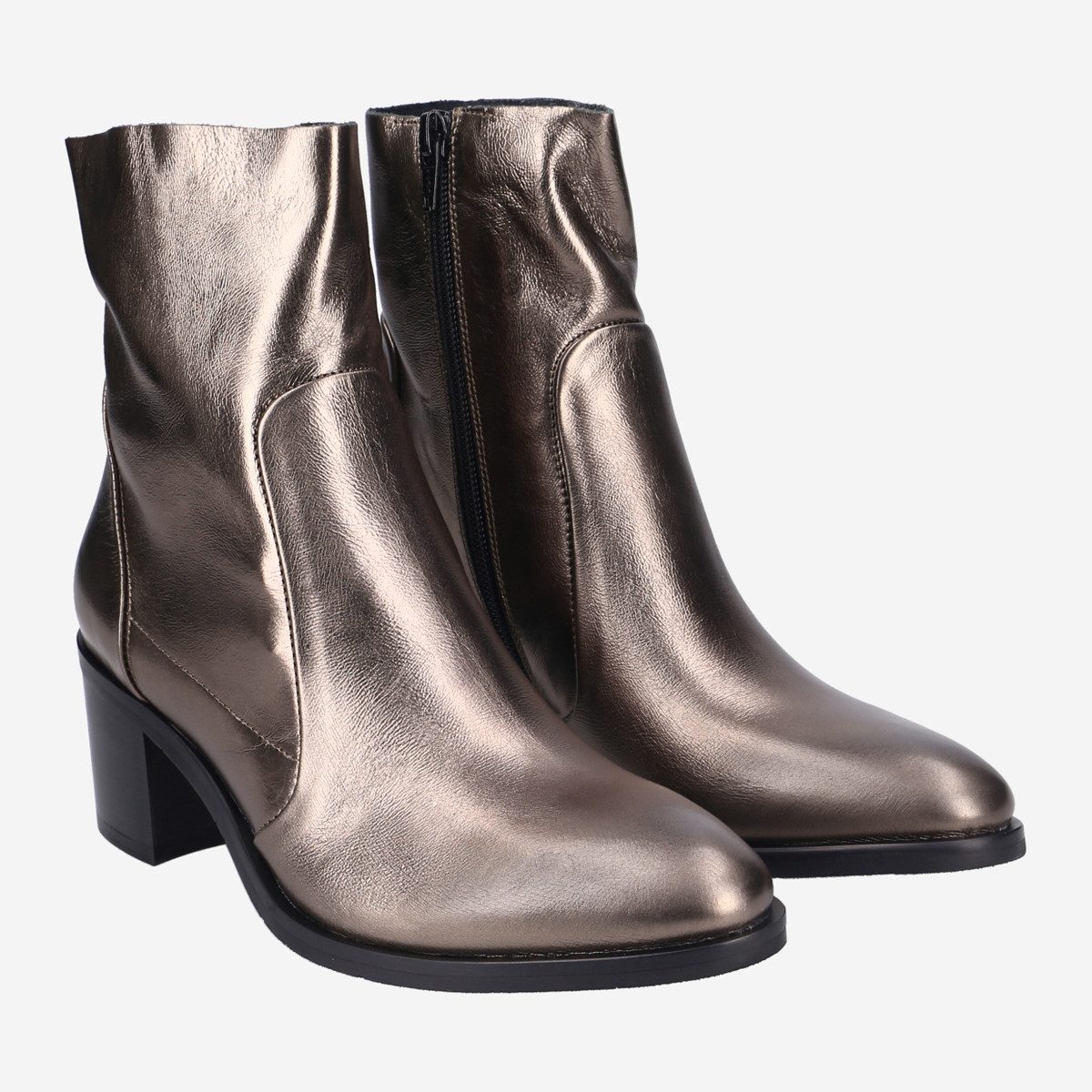 Donna Carolina Donna Carolina ZERO5 CDF 50.005.001-001, Stiefeletten, Silber, Damen Stiefelette