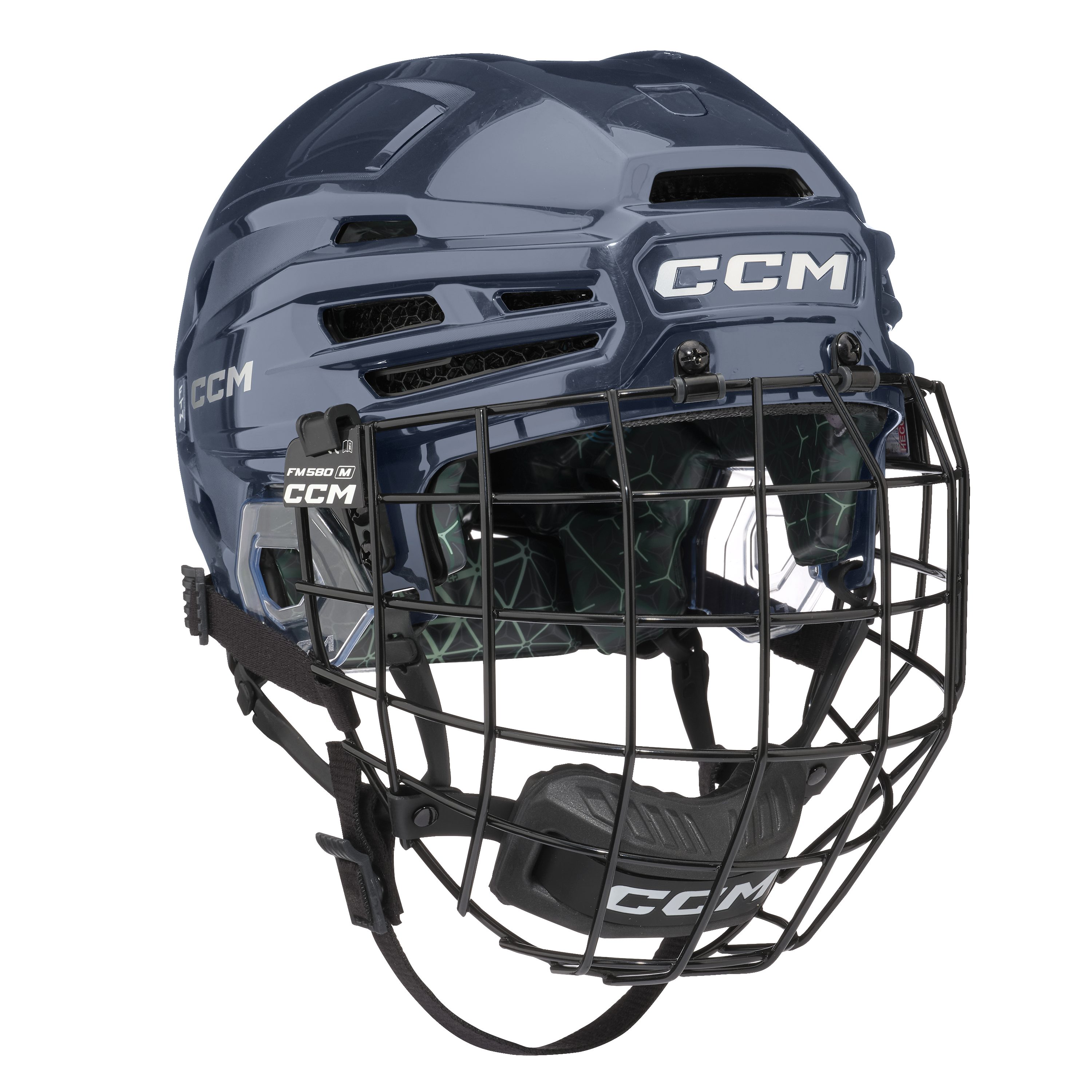 CCM Eishockeyhelm Helm CCM FTW Combo (mit Gitter) Senior