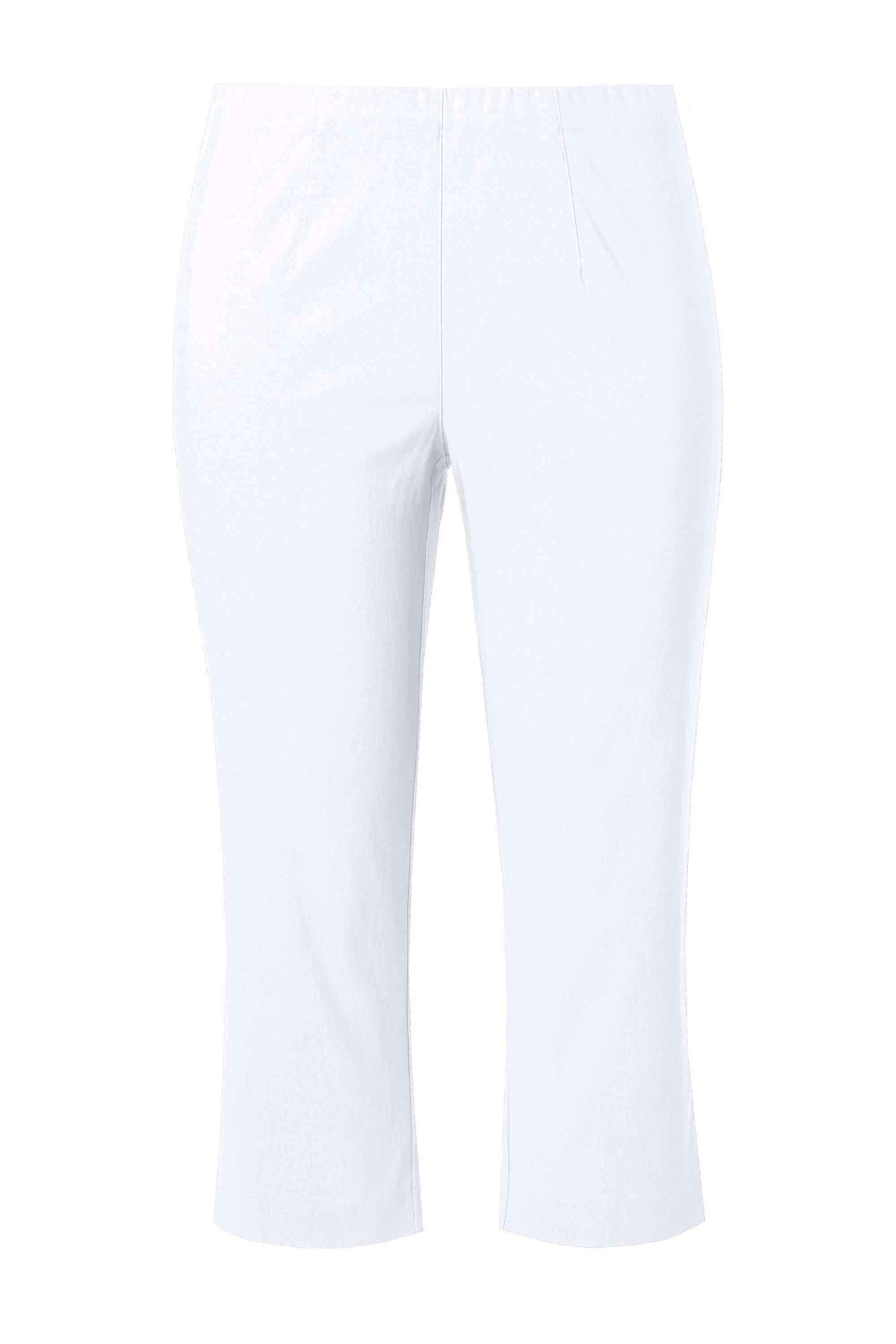 Ulla Popken Funktionshose Bengalinhose wadenlang Elastikbund Stretch günstig online kaufen
