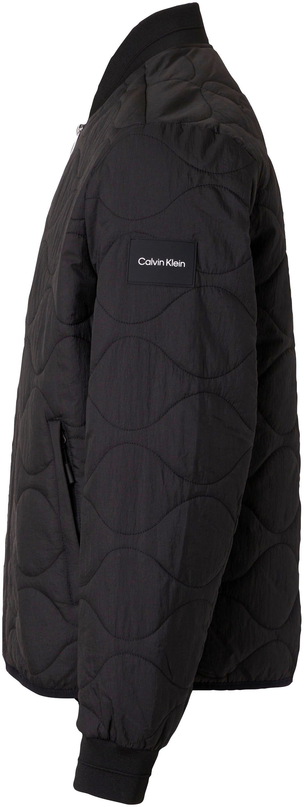 CRINKLE wellenförmiger ONION Steppung Calvin mit BOMBER Klein Steppjacke QUILT