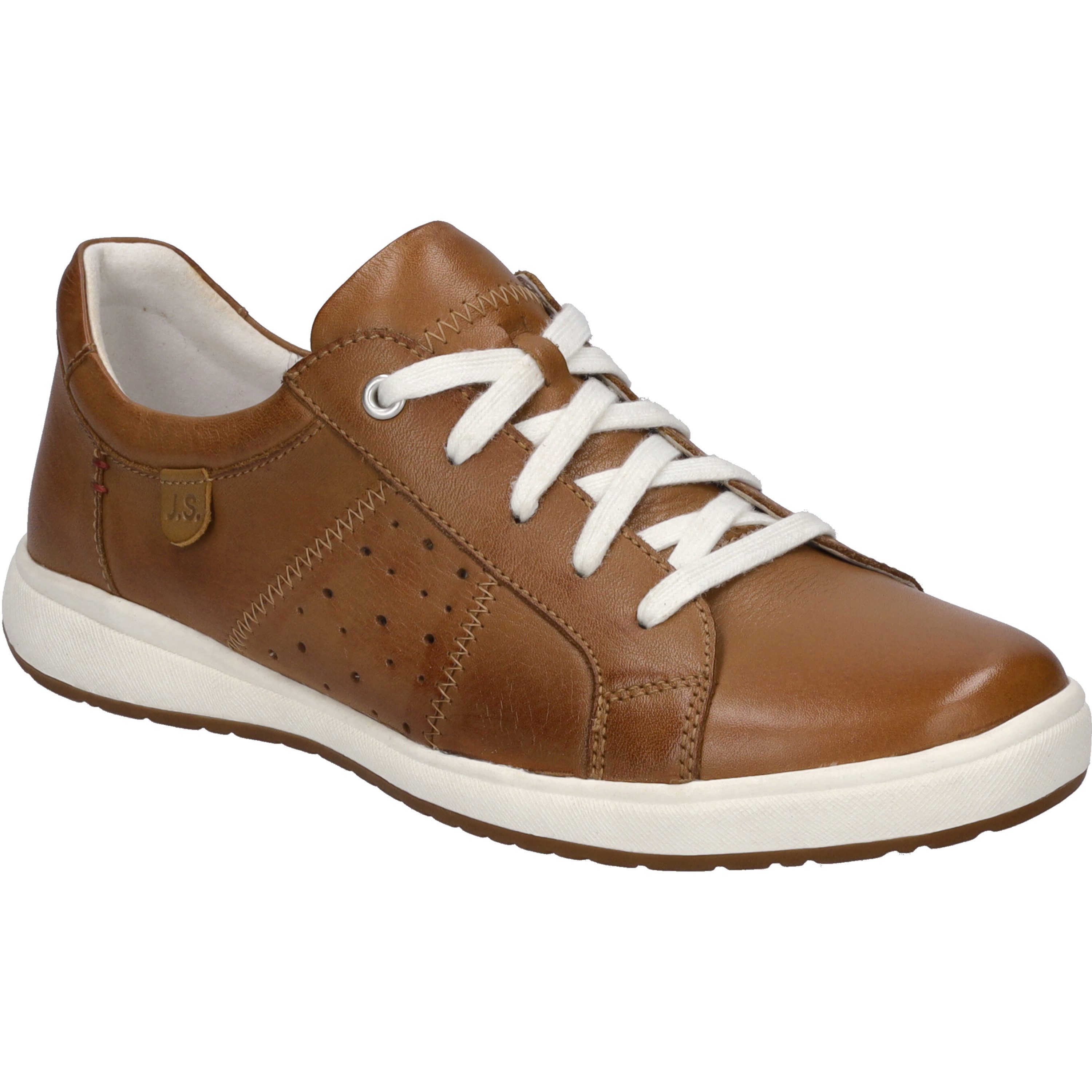Caren 01,natur Schnürschuh