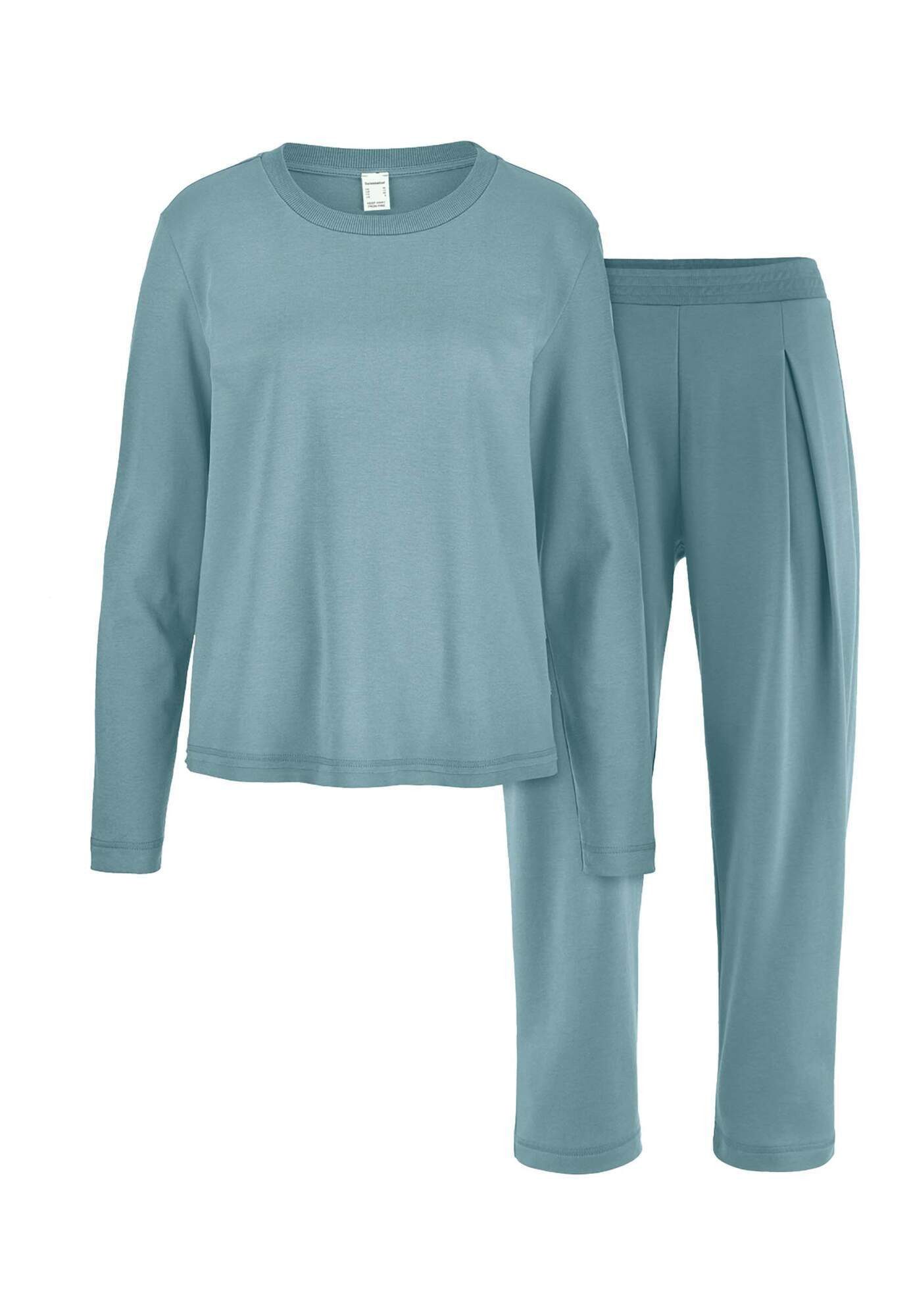 Hessnatur Pyjama Regular PURE NATURE aus reiner Bio-Baumwolle (2 tlg)