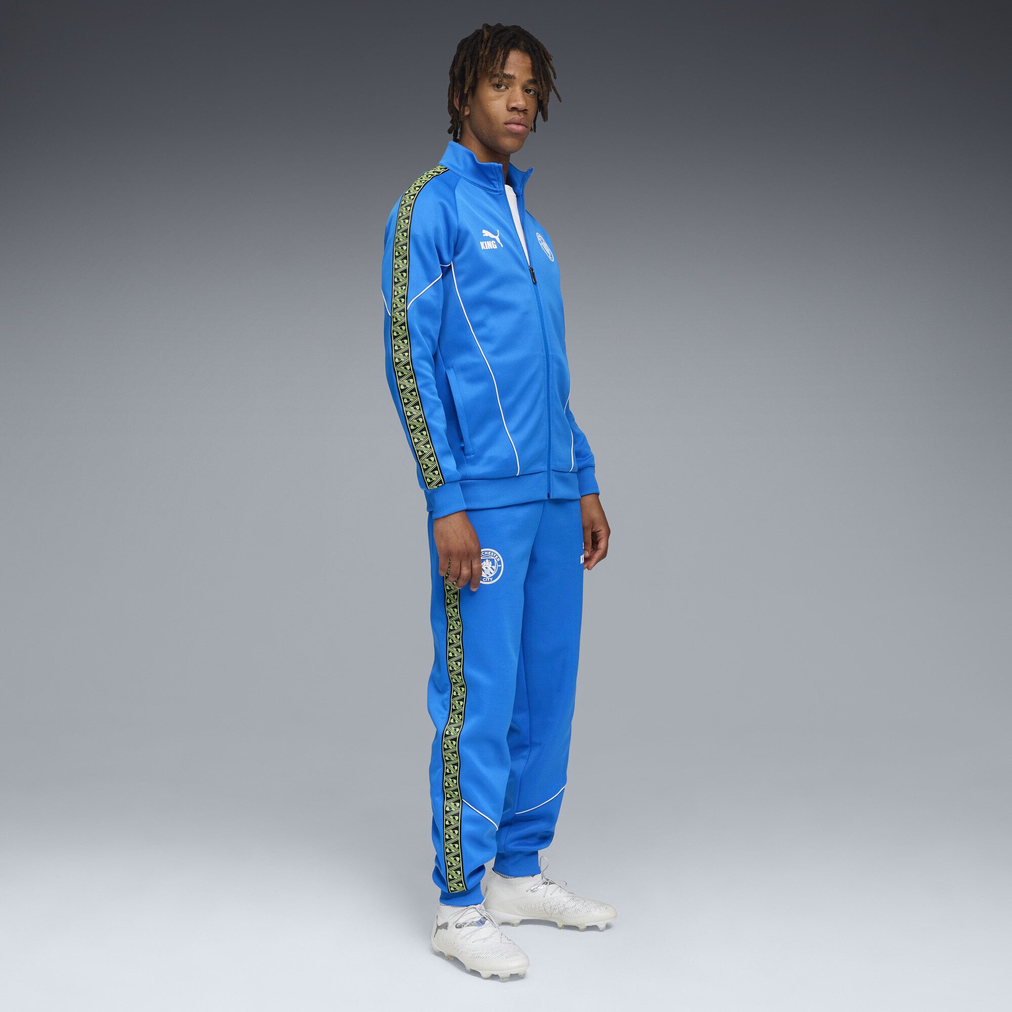 PUMA Sweatjacke Manchester City KING Anthem Jacke Herren