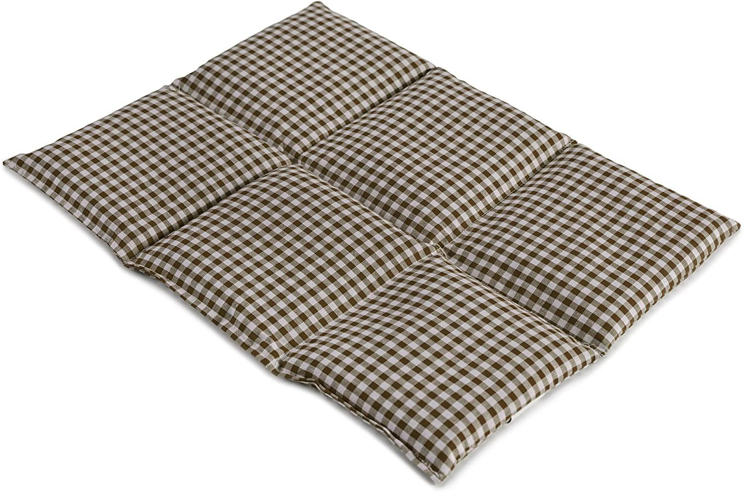 Wärmekissen Kirschkernkissen groß 40x30cm 6-Kammer, z.B. Rücken, Bauch - Wärmekissen Körnerkissen für Mikrowelle und Backofen - Kirschkern Kissen 30x40, Als Wärmekissen für die Mikrowelle oder den Backofen. Als Kältekissen für Kühlschrank oder Gefriertruhe.