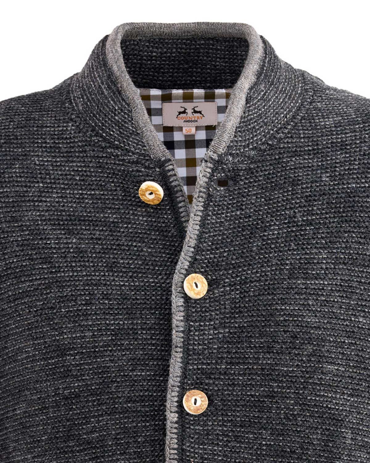 Maddox Trachtenstrickjacke MADDOX Herren Trachten Strickjacke 'Altishofen' mi