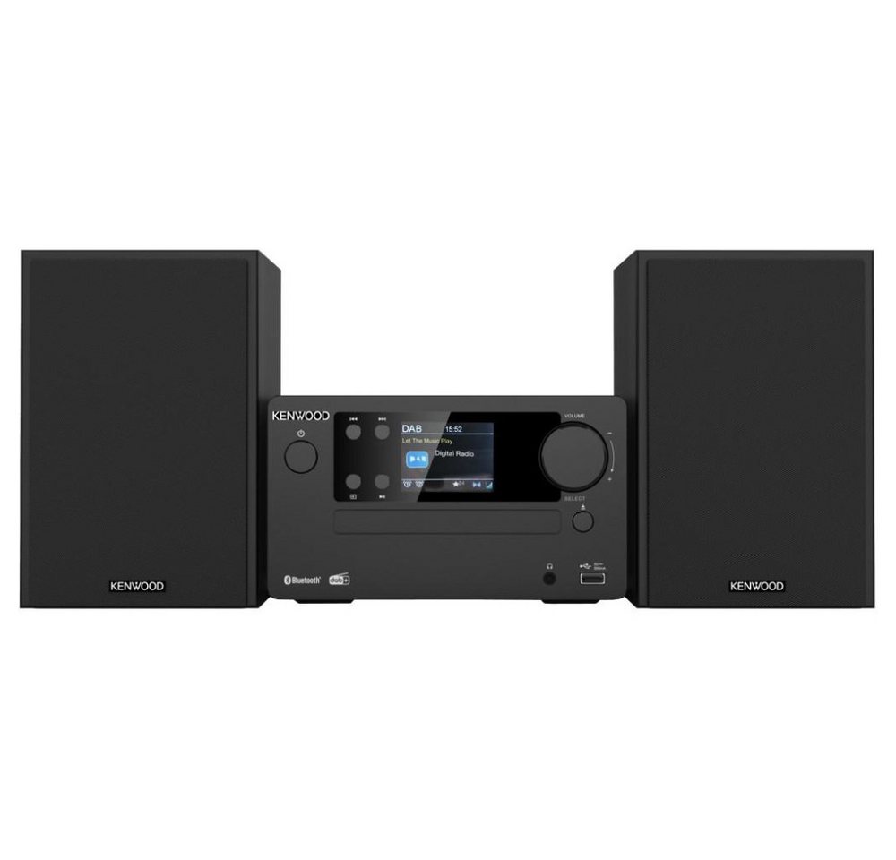 KENWOOD M-725DAB-B midnight black Stereoanlage Kompaktanlage