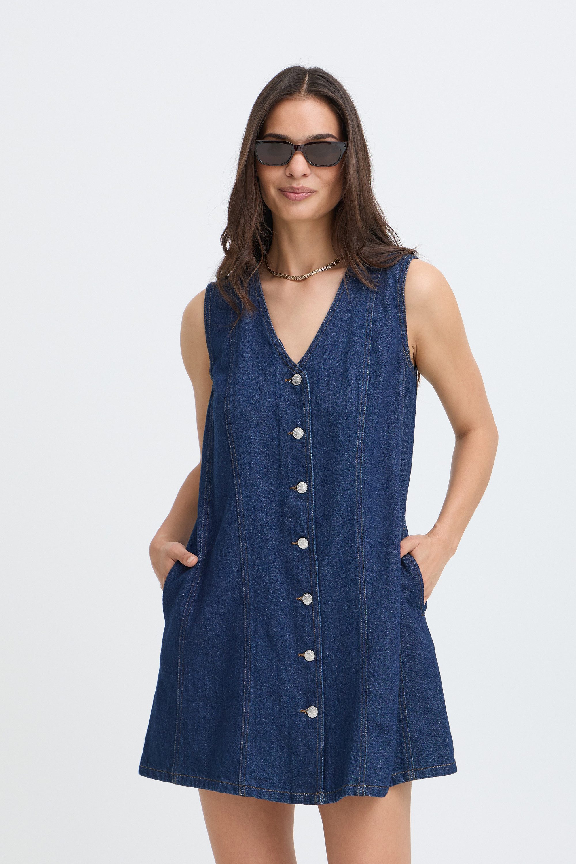 b.young Jeanskleid Denimkleid BYLEONE