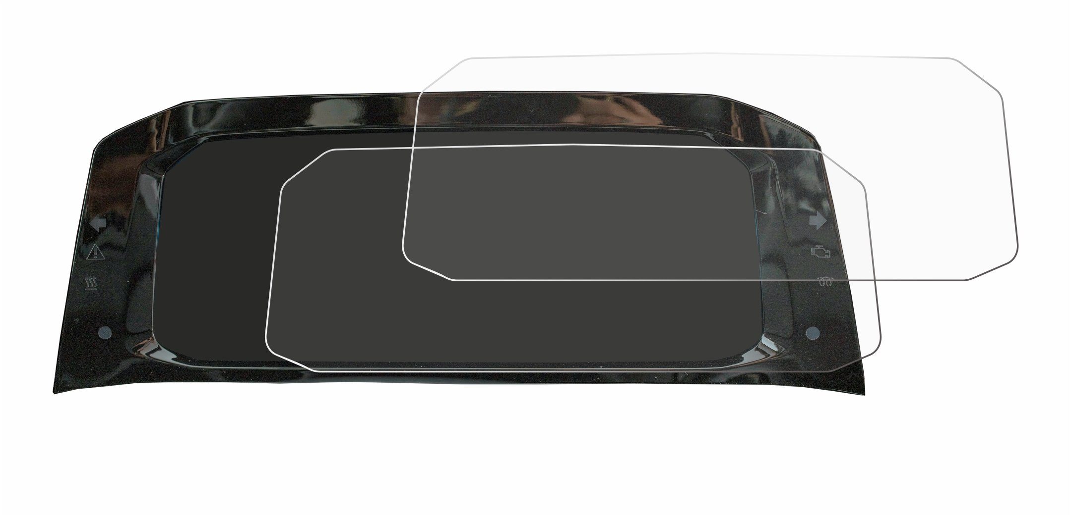 2x BROTECT HD-Clear Displayschutzfolie für Volkswagen Golf 8 2020 Discover  Pro 10 2020