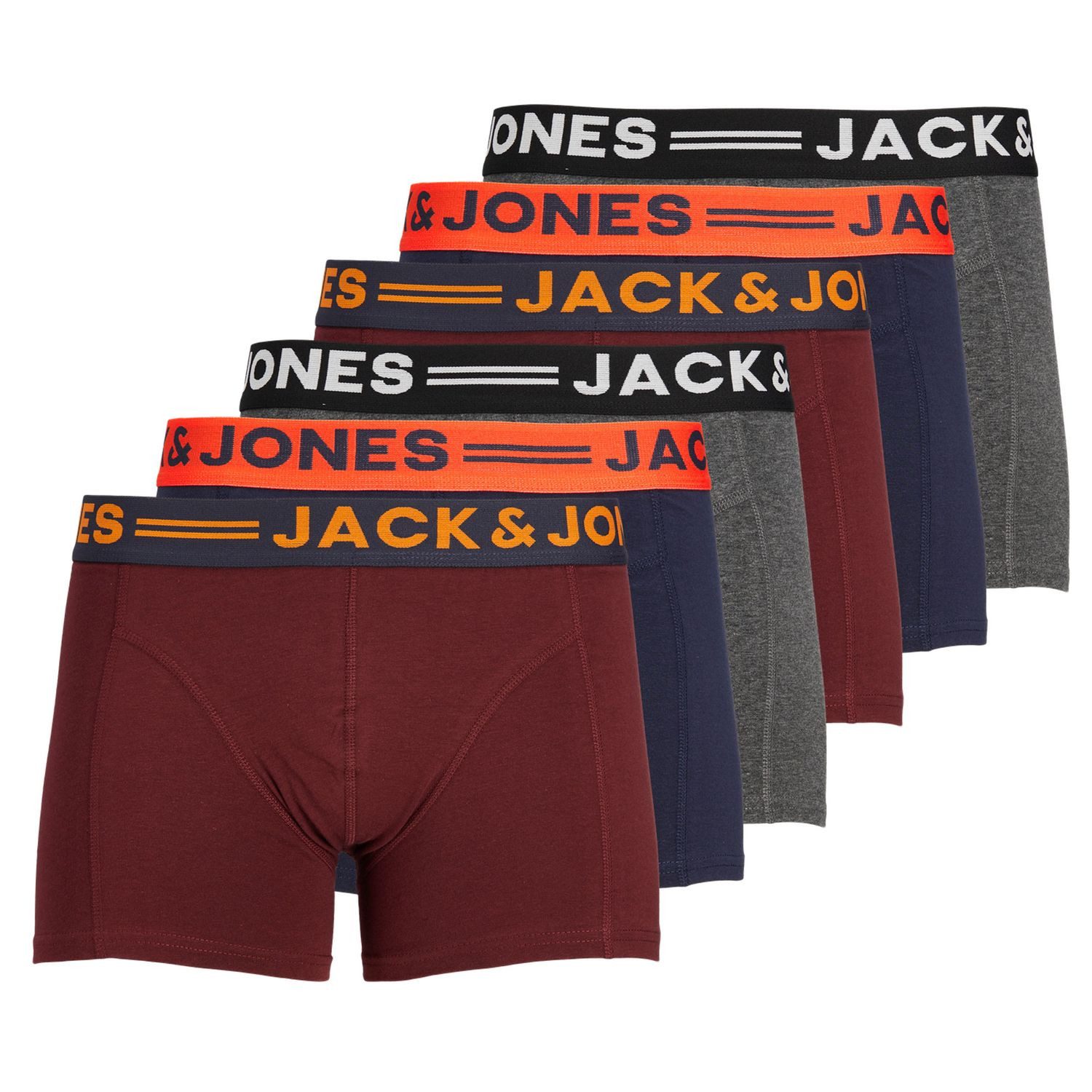 Jack & Jones Boxershorts (6-St) im 6er Sparpack günstig online kaufen