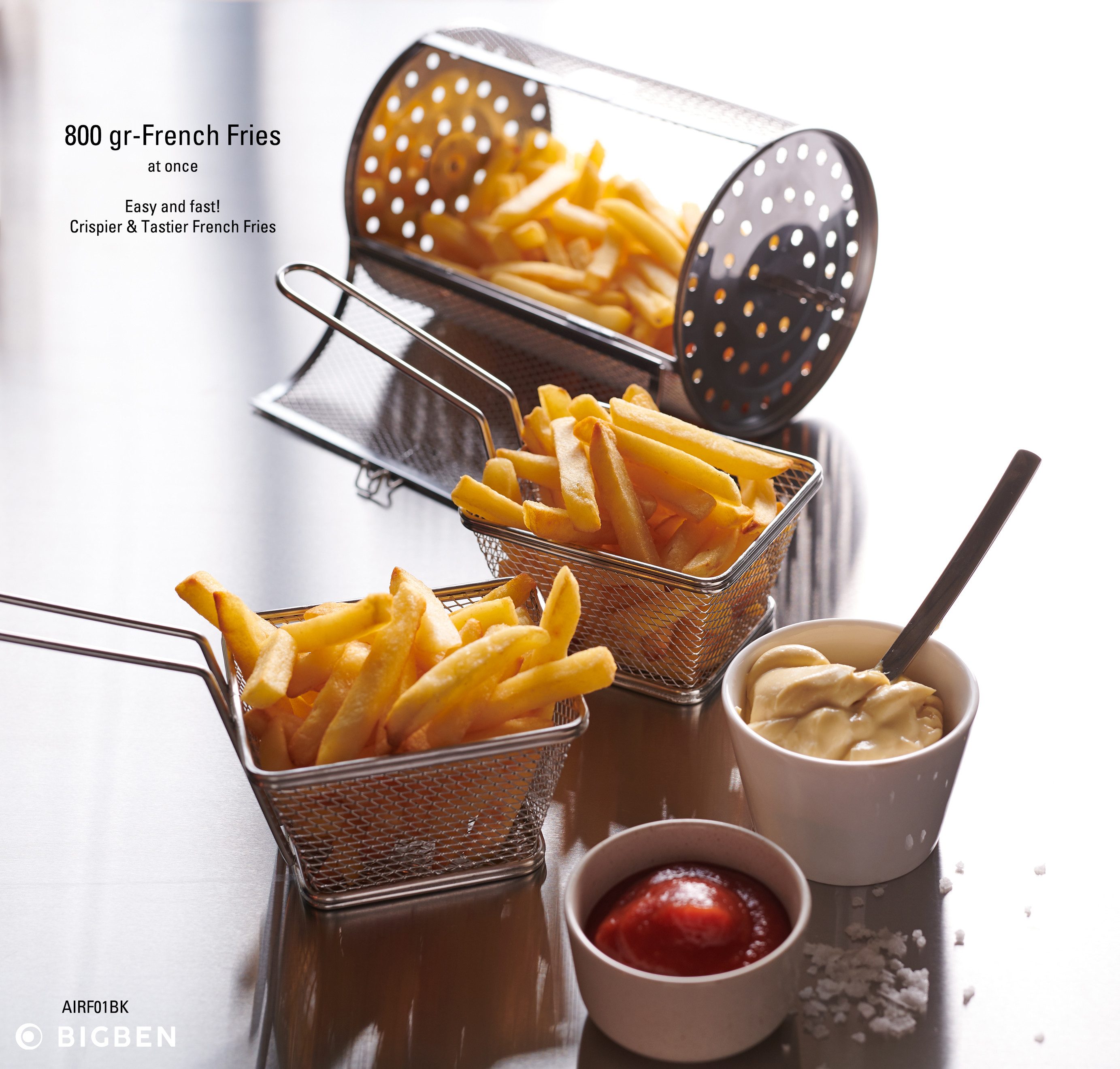 BigBen Heißluftfritteuse