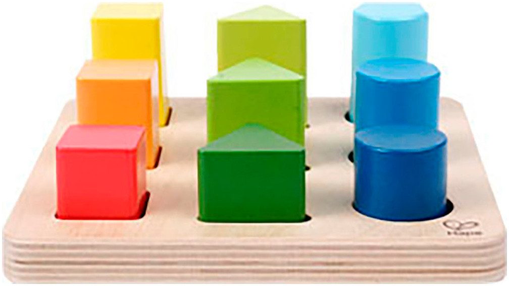 Hape Steckspielzeug Farben- und Formensortierer