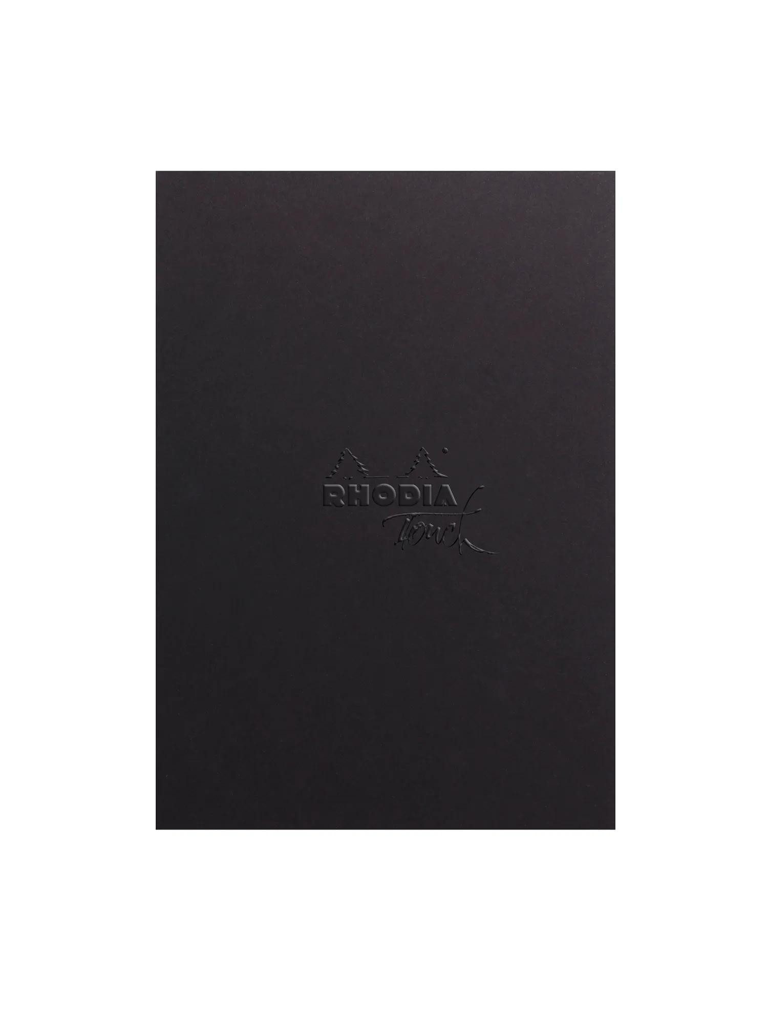 Rhodia Zeichenpapier Touch Block A6 20 Bl Paint'ON-Papier extraweiß 250g Schwarz 116186C, Rhodia, Blöcke, Hefte und Ноутбуки