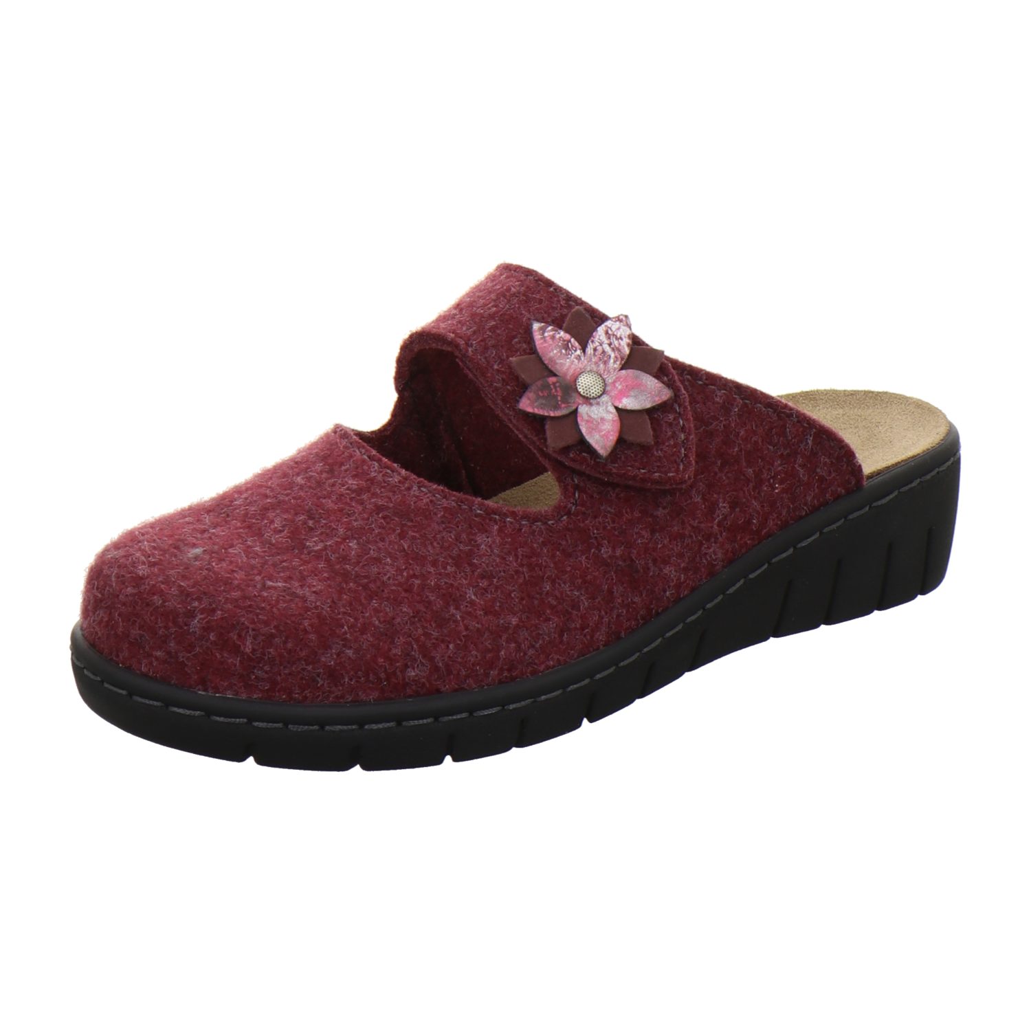 AFS-Schuhe »26997« Hausschuh für Damen aus Filz mit Klettverschluss und  Wechselfußbett online kaufen | OTTO