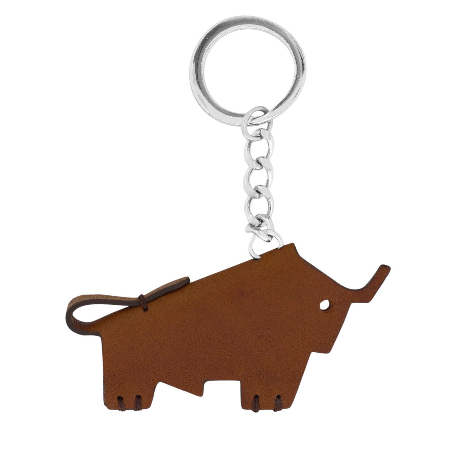 Braun Büffel Schlüsselanhänger JOHANN Schlüsselanhänger Buffalo braun