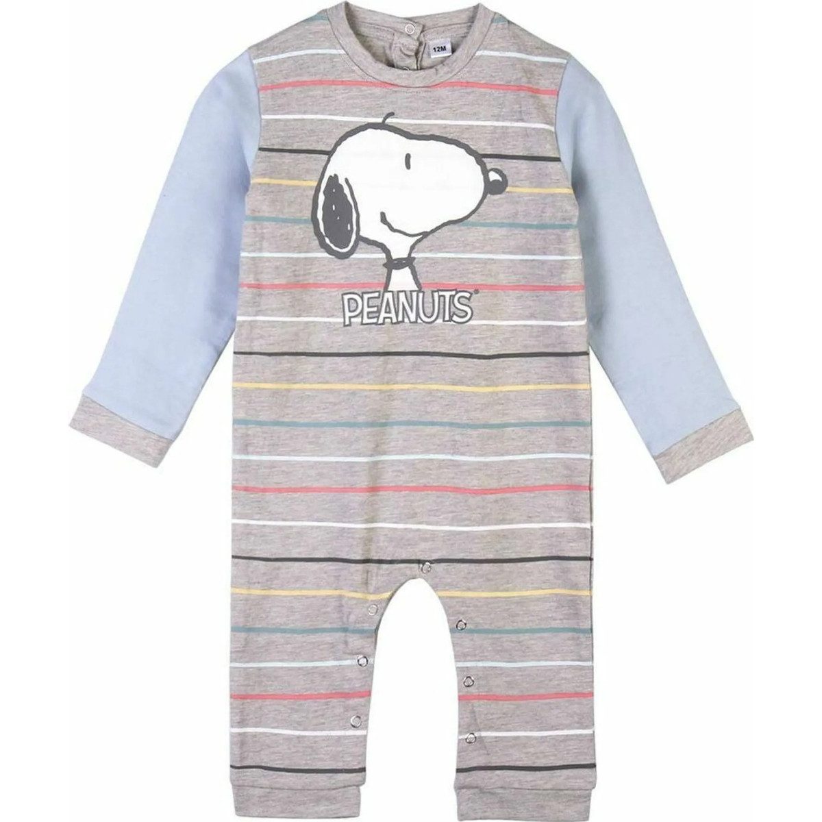 Snoopy Strampler Baby Strampler Langarm aus Baumwolle