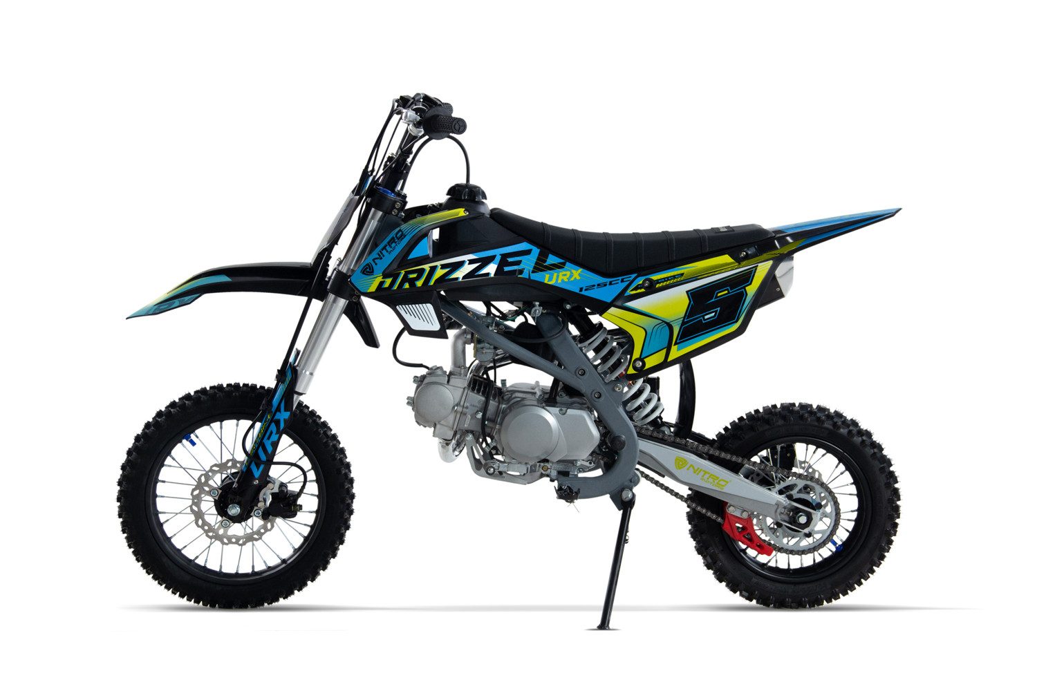 Smarty Dirt-Bike 125cc Dirtbike DRIZZEL UX URX 14/12 Kick Start