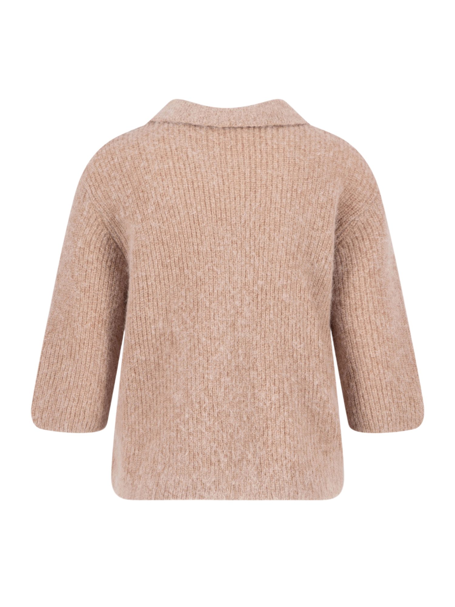 FYNCH-HATTON Strickjacke natur,Casual,Polyamid,Unifarben,Polokragen,Lang,Casual Fit